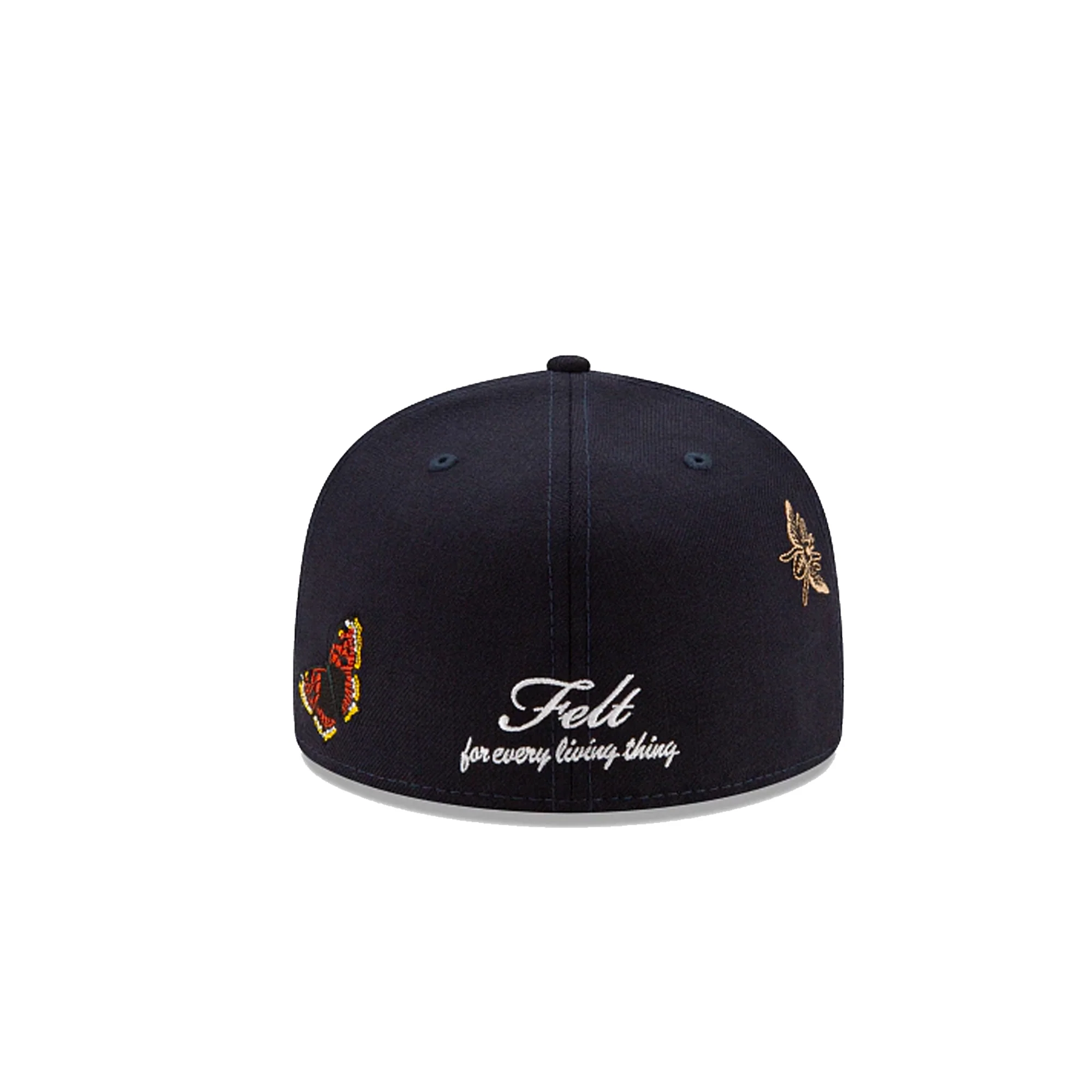 New Era MLB Felt 5950 New York Yankees Hat 'Navy' - Image 4