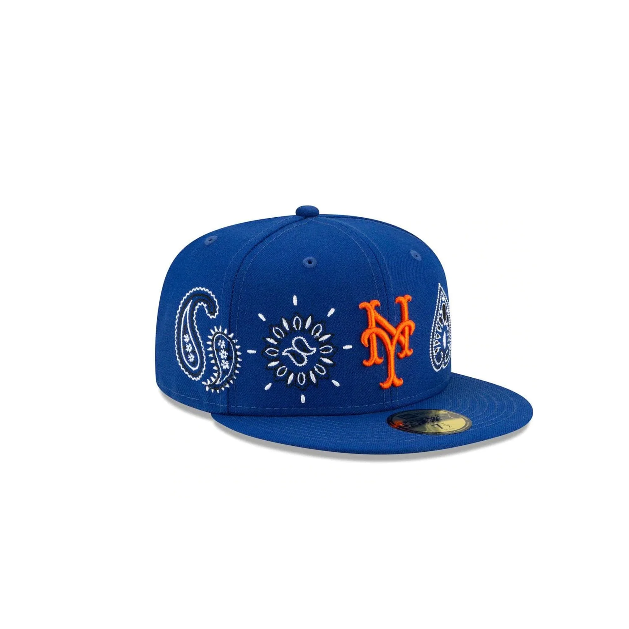 New Era New York Mets Paisley Elements 59Fifty Cap 'Royal' - Image 2