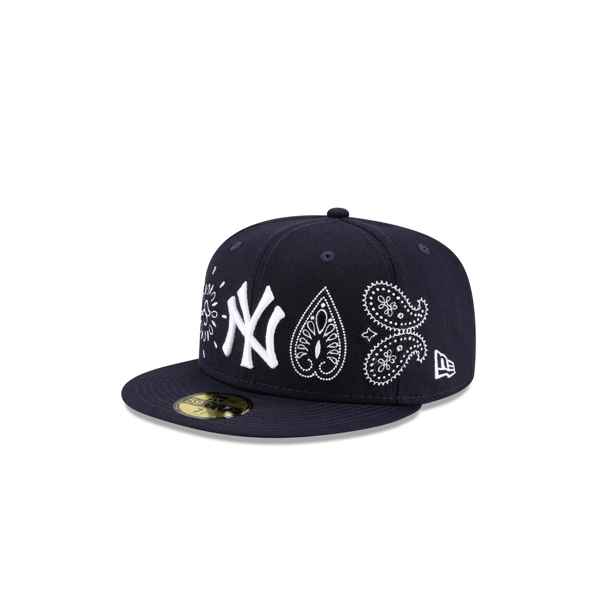 New Era New York Yankees Paisely Elements 59Fifty Cap 'Navy' - Image 2