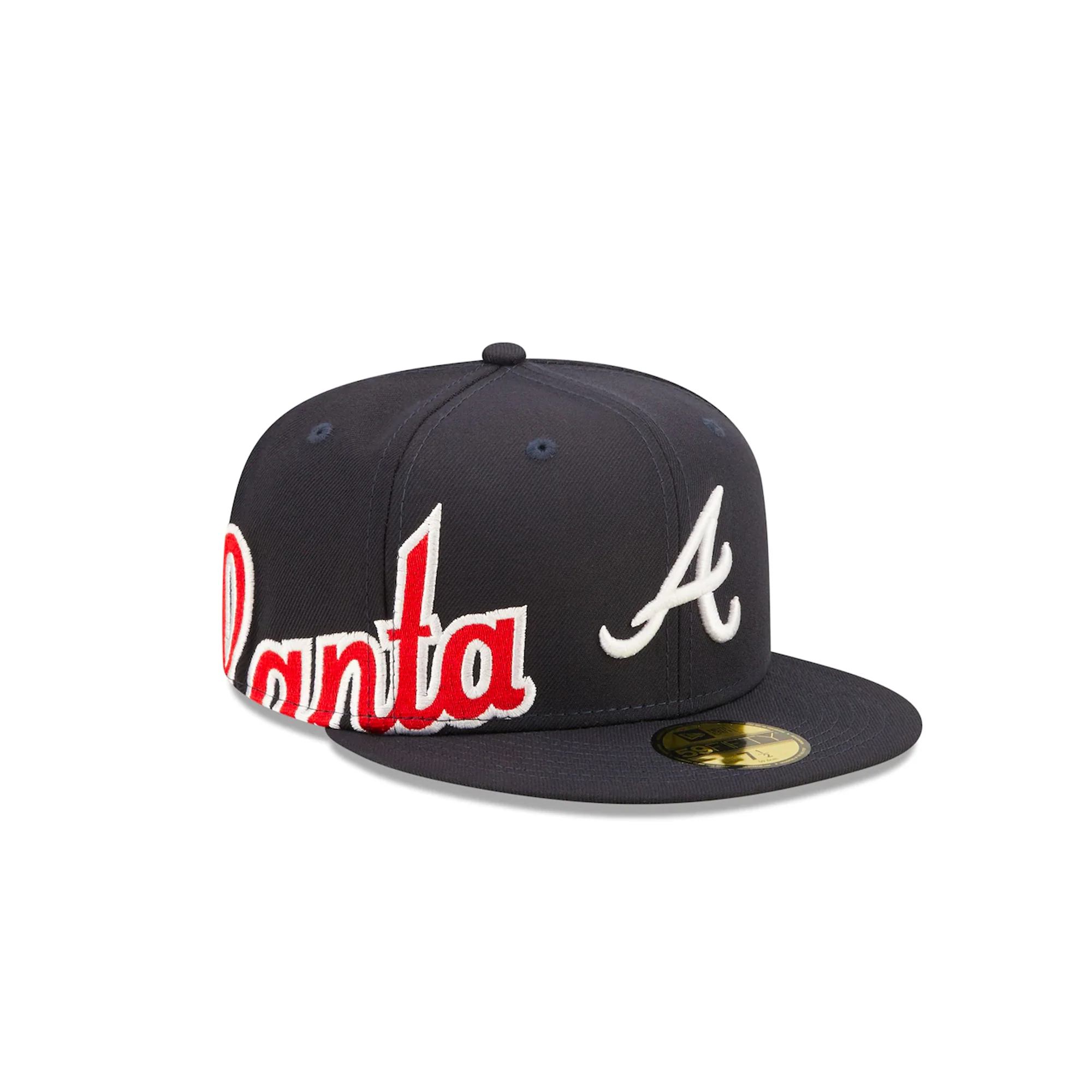 New Era Side Split 59FIFTY Atlanta Braves Fitted Hat - Image 2