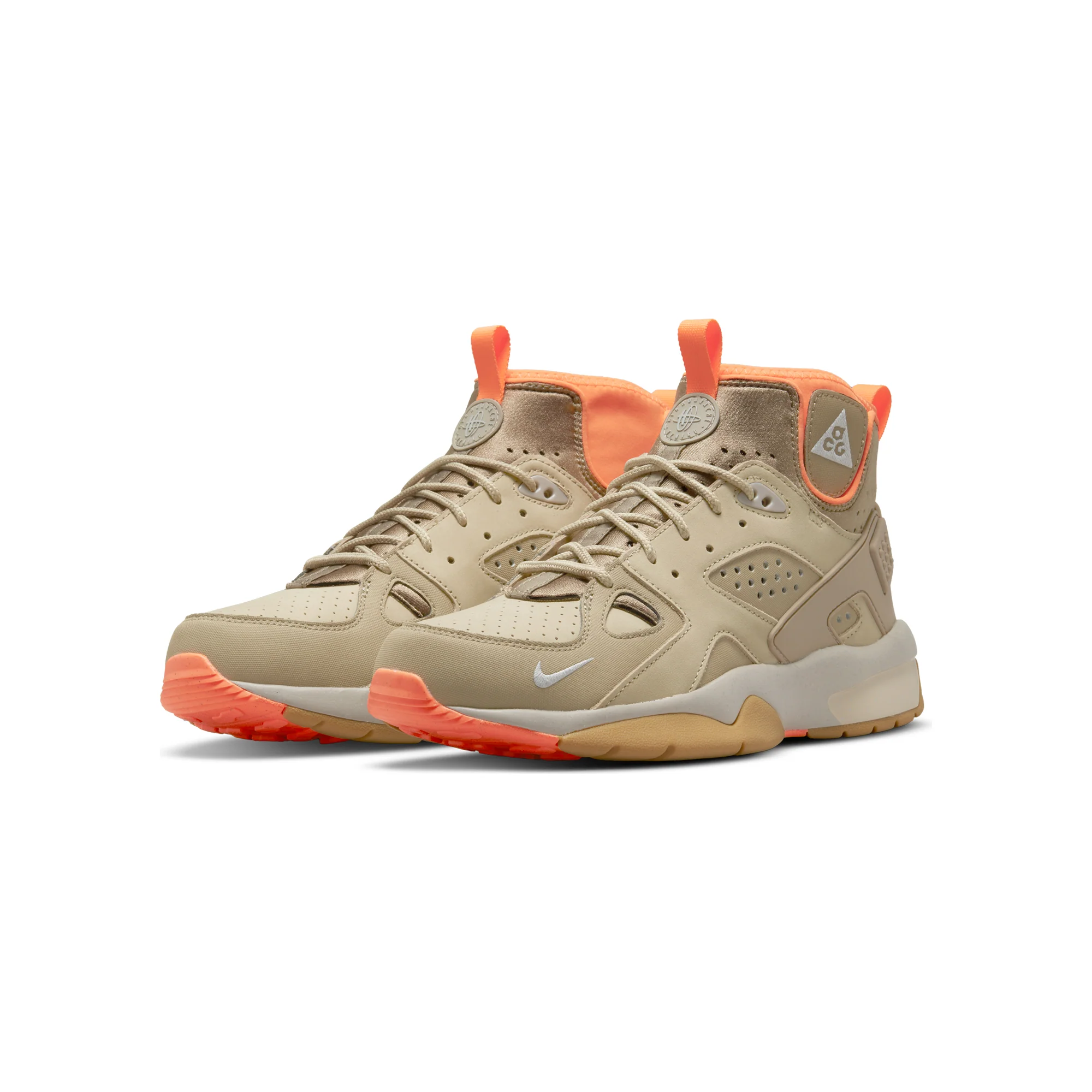 Nike ACG Mens Air Mowabb Shoes 'Limestone/Reflect Silver' - Image 2
