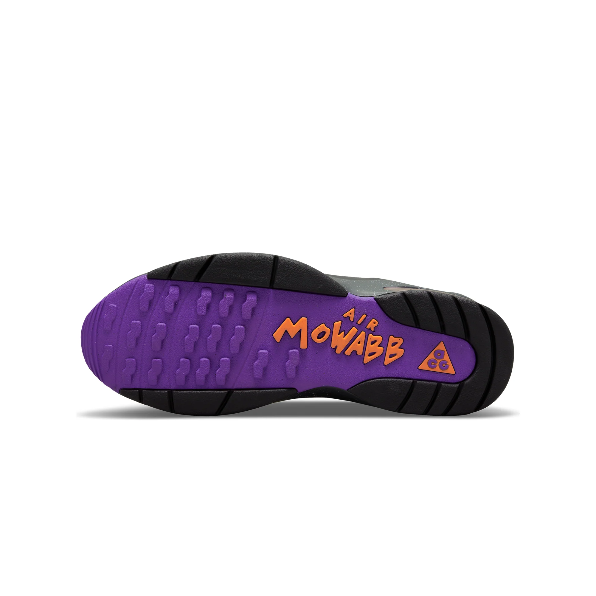 Nike Mens ACG Air Mowabb Shoes 'Trails End Brown/ Pitch-Prism Violet' - Image 4
