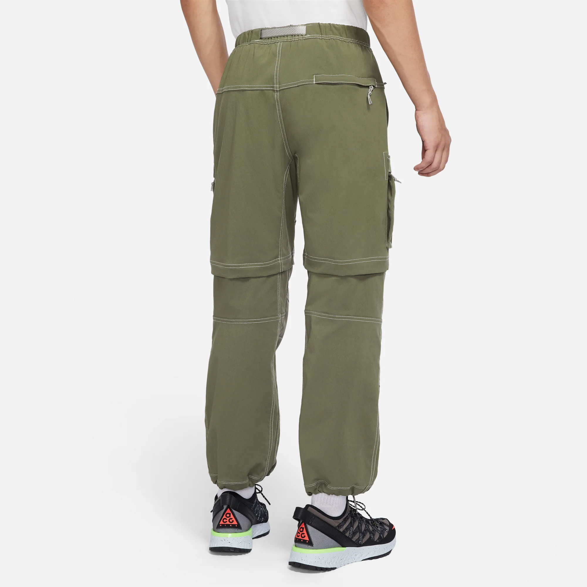 Nike ACG Mens "Smith Summit" Cargo Pants 'Light Olive' - Image 2