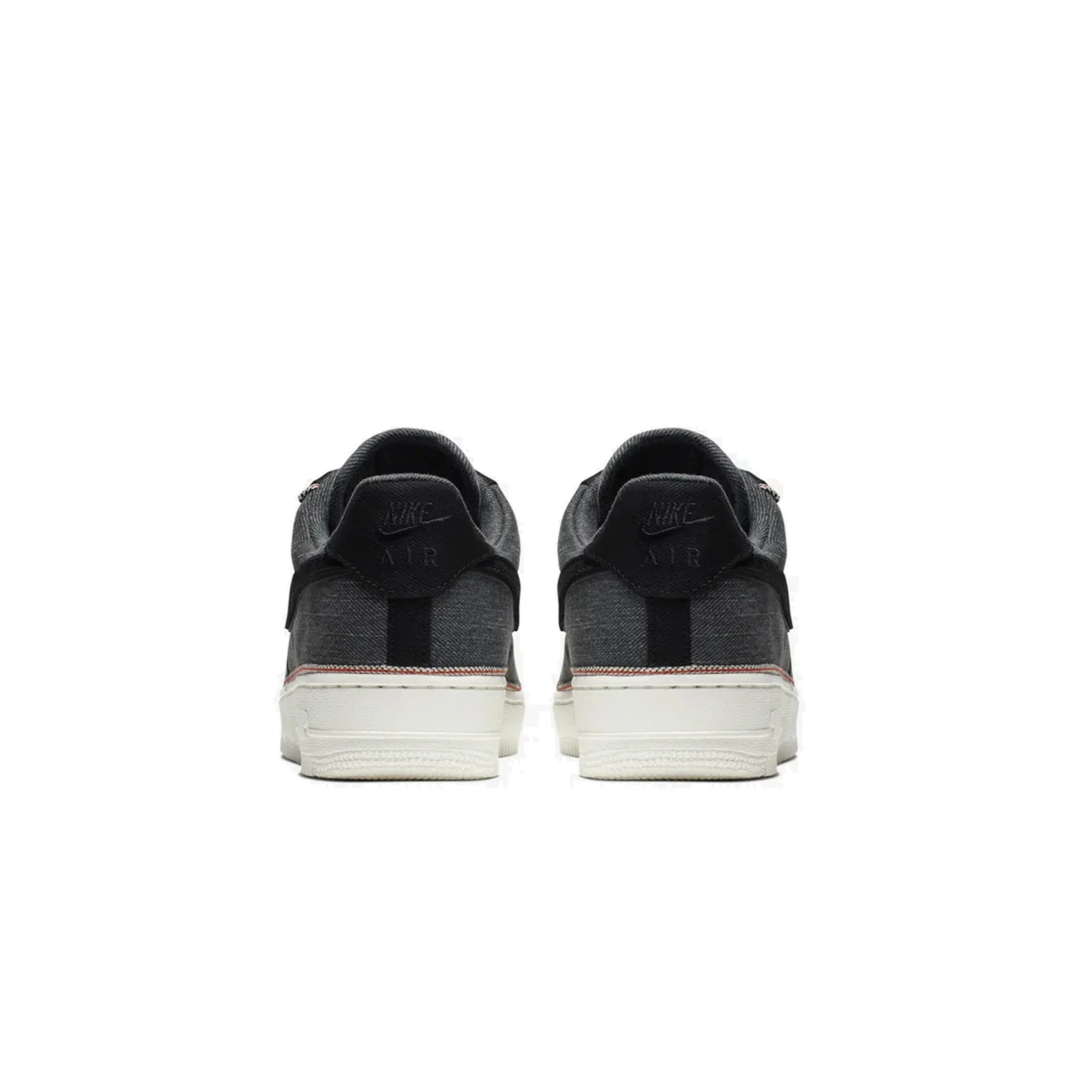 Nike Air Force 1 07 Premium 3x1 Black Denim [905345-006] - Image 3