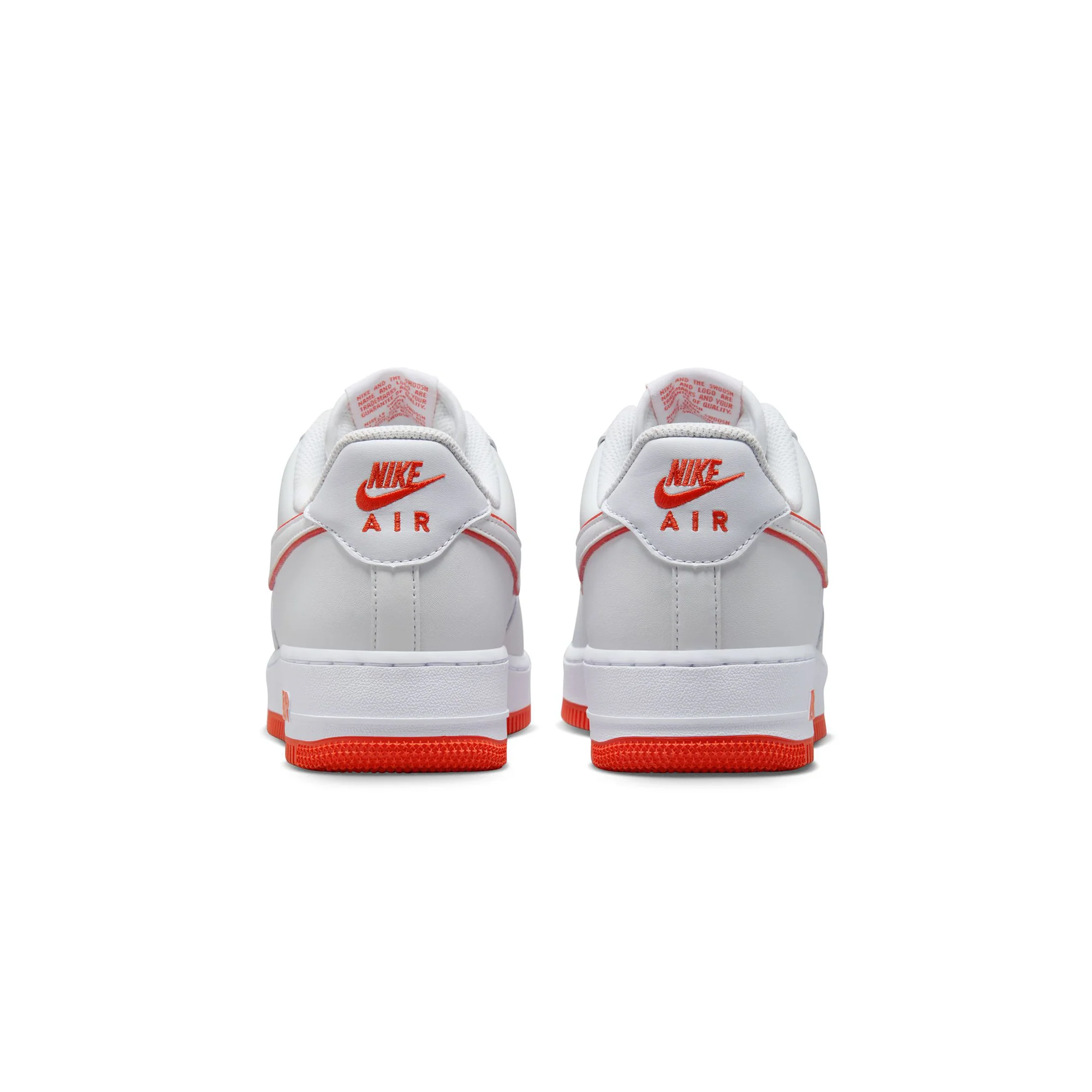 Nike Air Force 1 '07 Shoes 'White/Picante Red' - Image 3