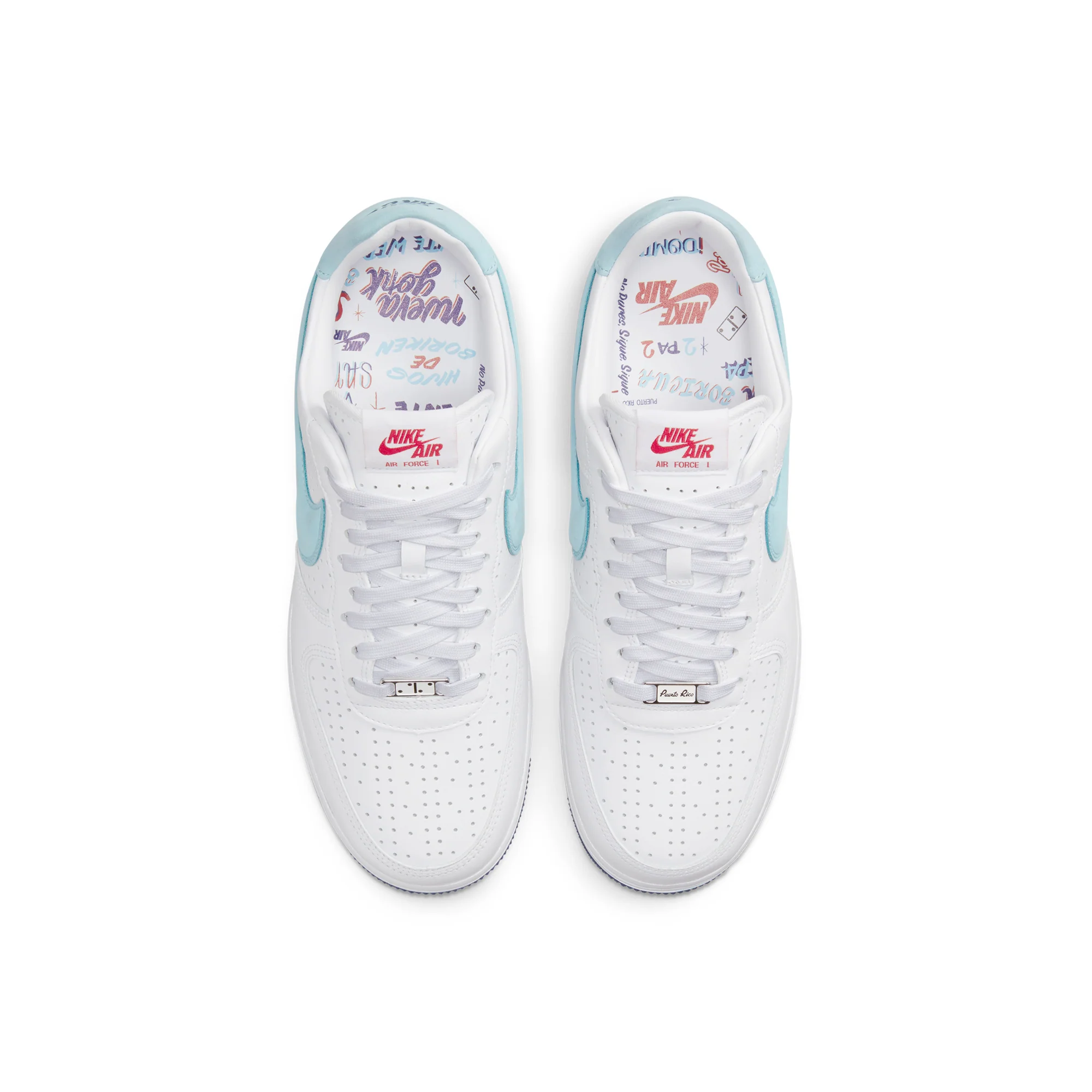 Nike Air Force 1 Low Puerto Rican Day Shoes - Image 4