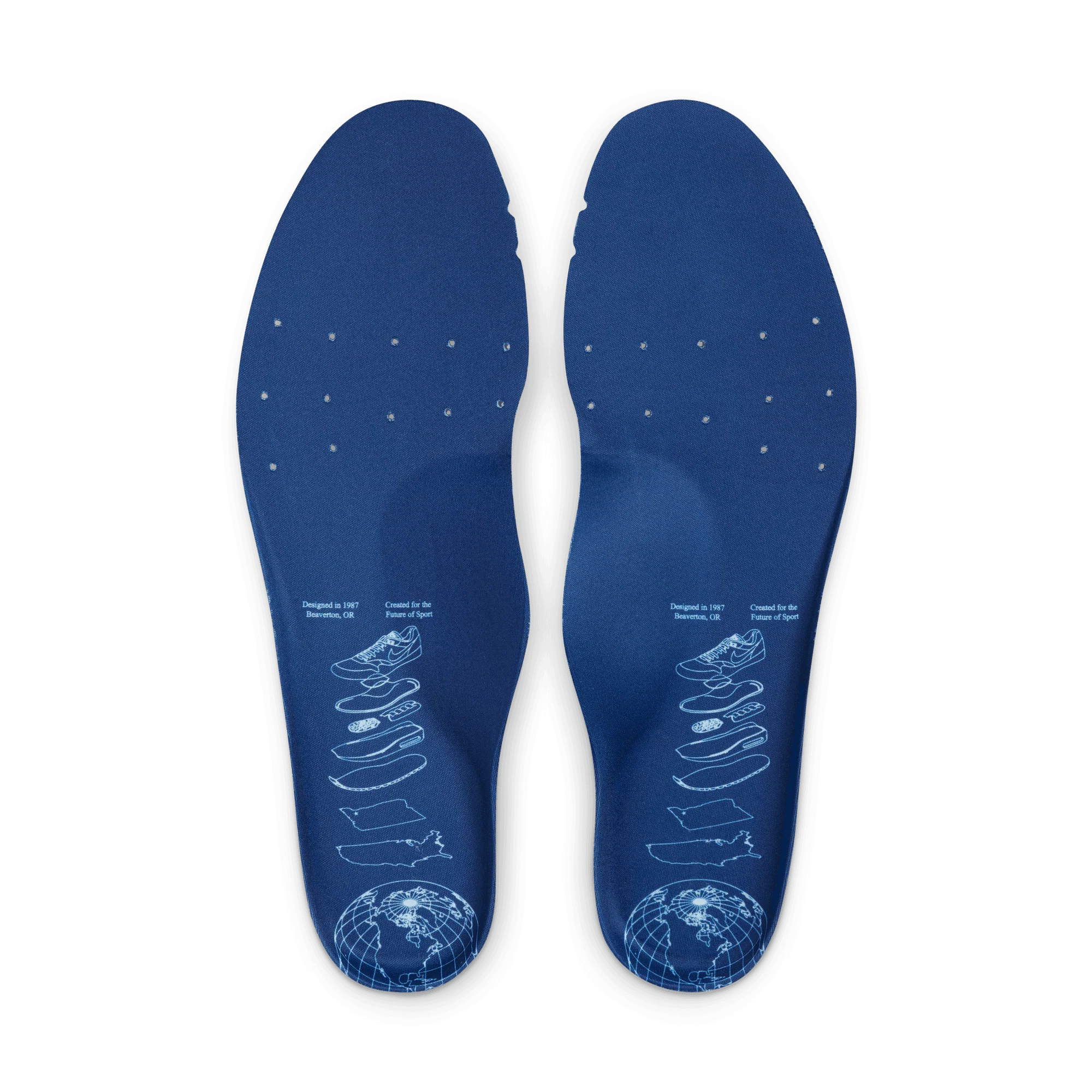 Nike Air Max 1 Premium Blueprint Shoes - Image 6