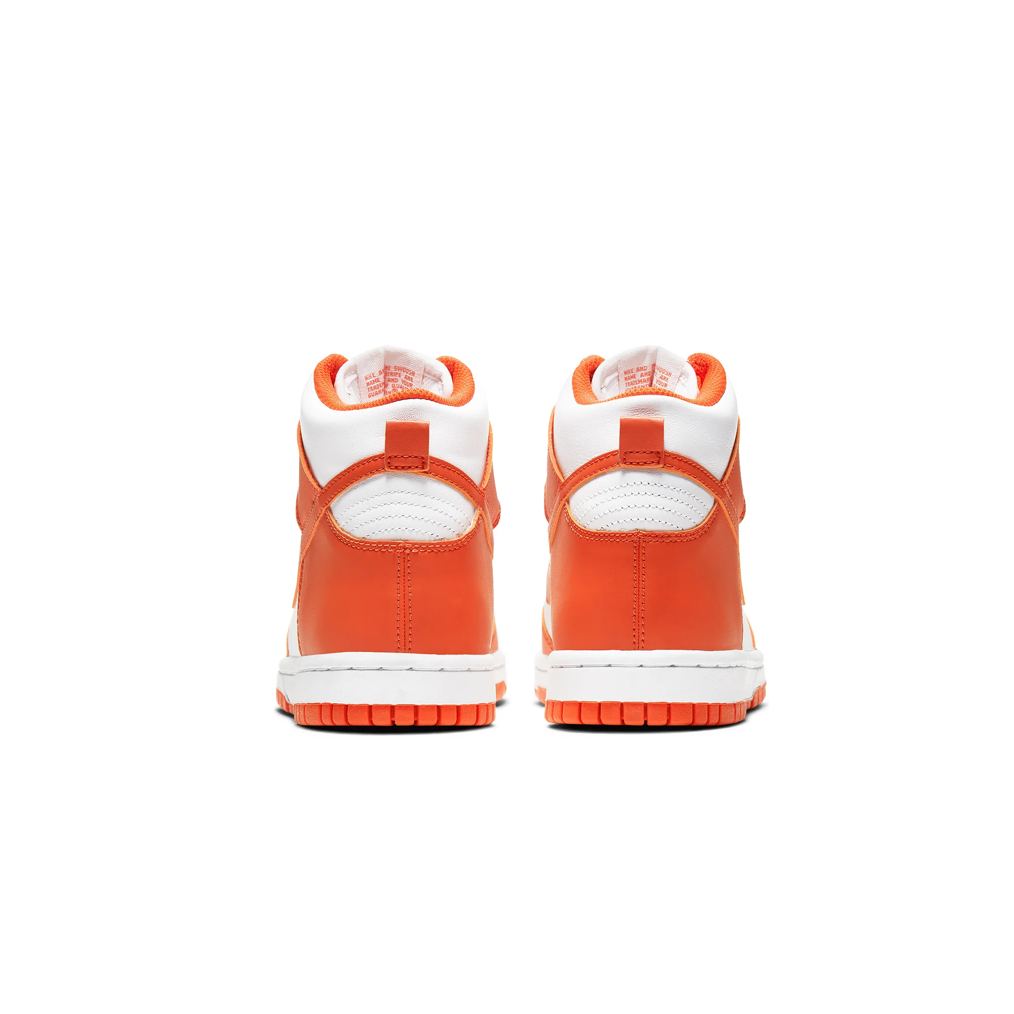 Nike Kids Dunk High Retro Orange Blaze Shoes - Image 3