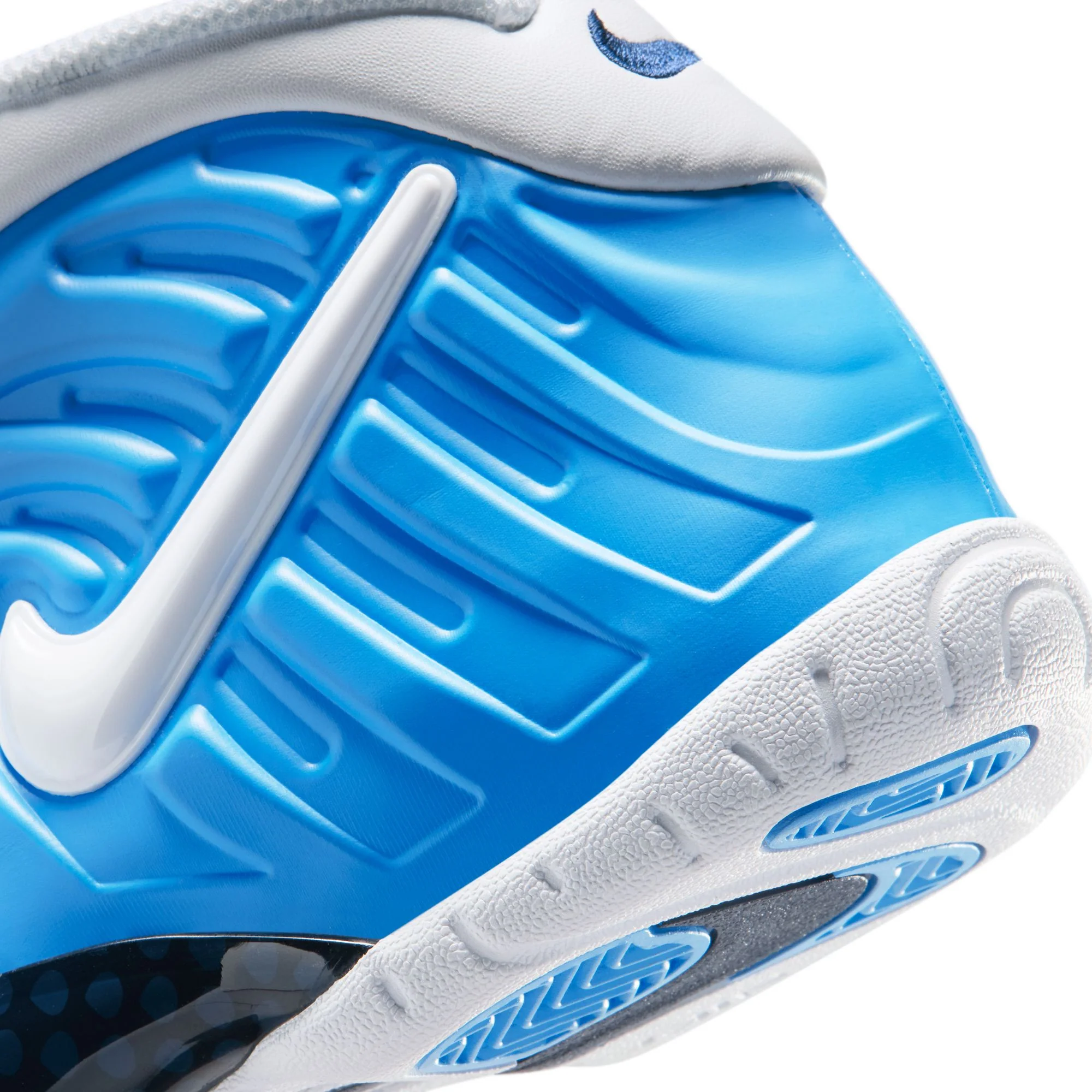 Nike Kids Little Posite Pro "University Blue" Shoes - Image 4