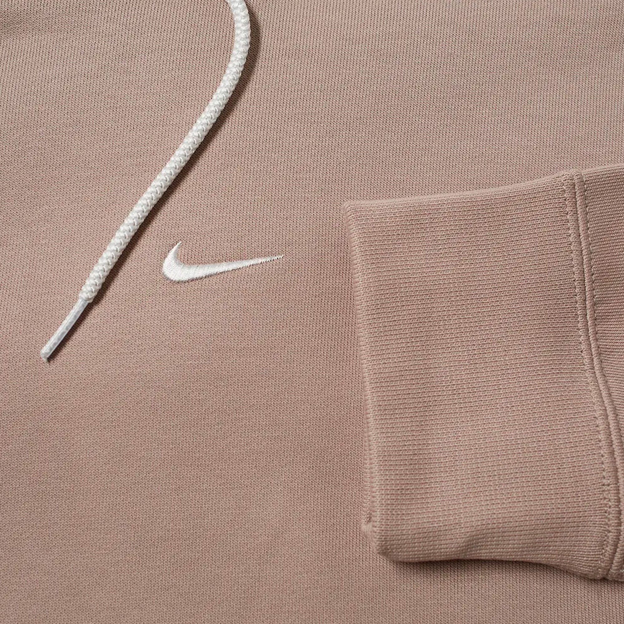 Nike Lab Mens Fleece Hoodie Malt/White - Image 2
