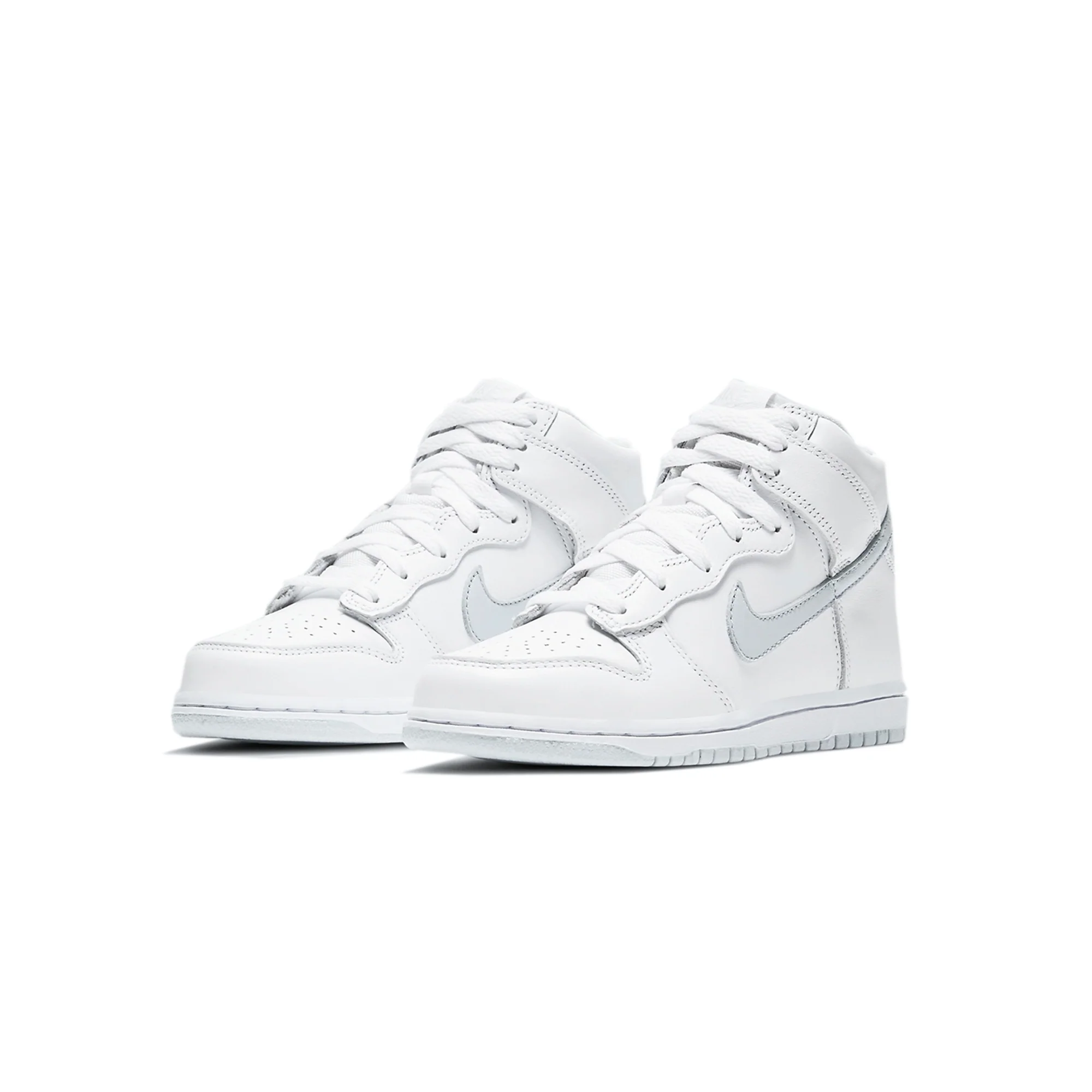 Nike Pre-School Dunk High SP 'Pure Platinum' Shoes - Image 2