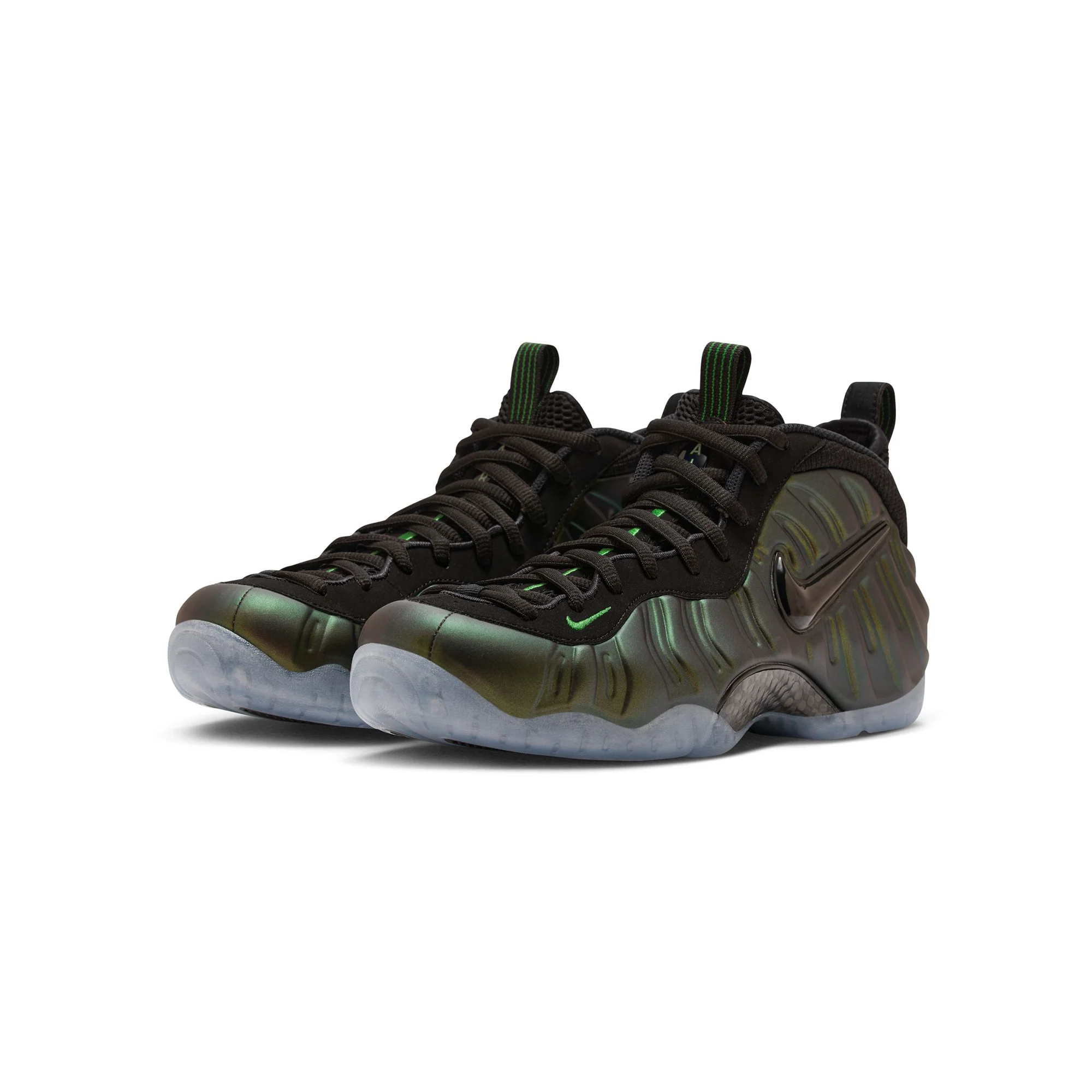 Nike Mens Air Foamposite Pro One "Pine Green" Shoes - Image 2