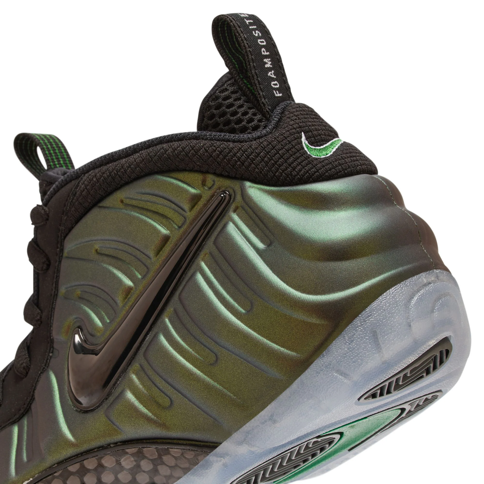 Nike Mens Air Foamposite Pro One "Pine Green" Shoes - Image 4