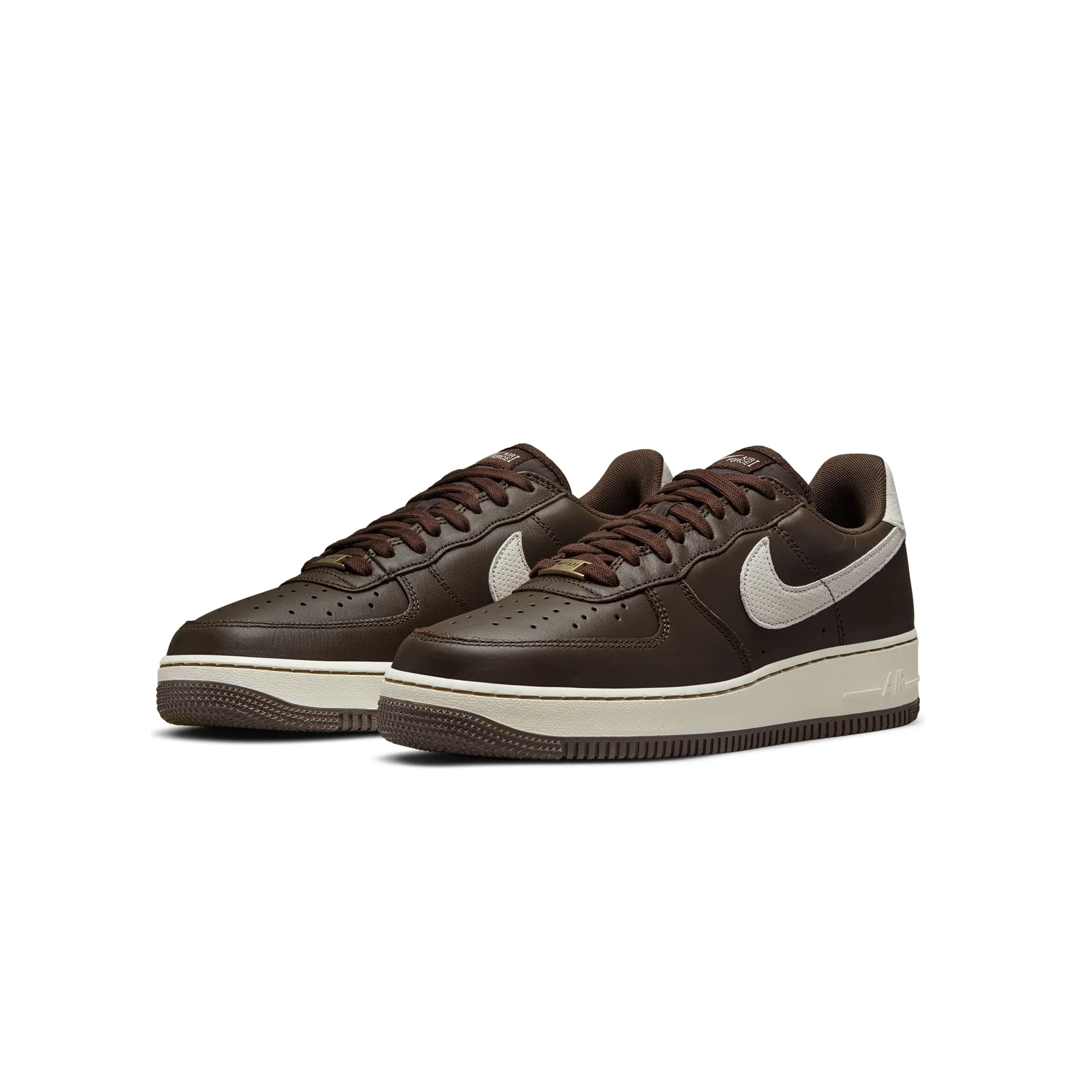 Nike Mens Air Force 1 '07 Craft Shoes 'Dark Chocolate' - Image 2