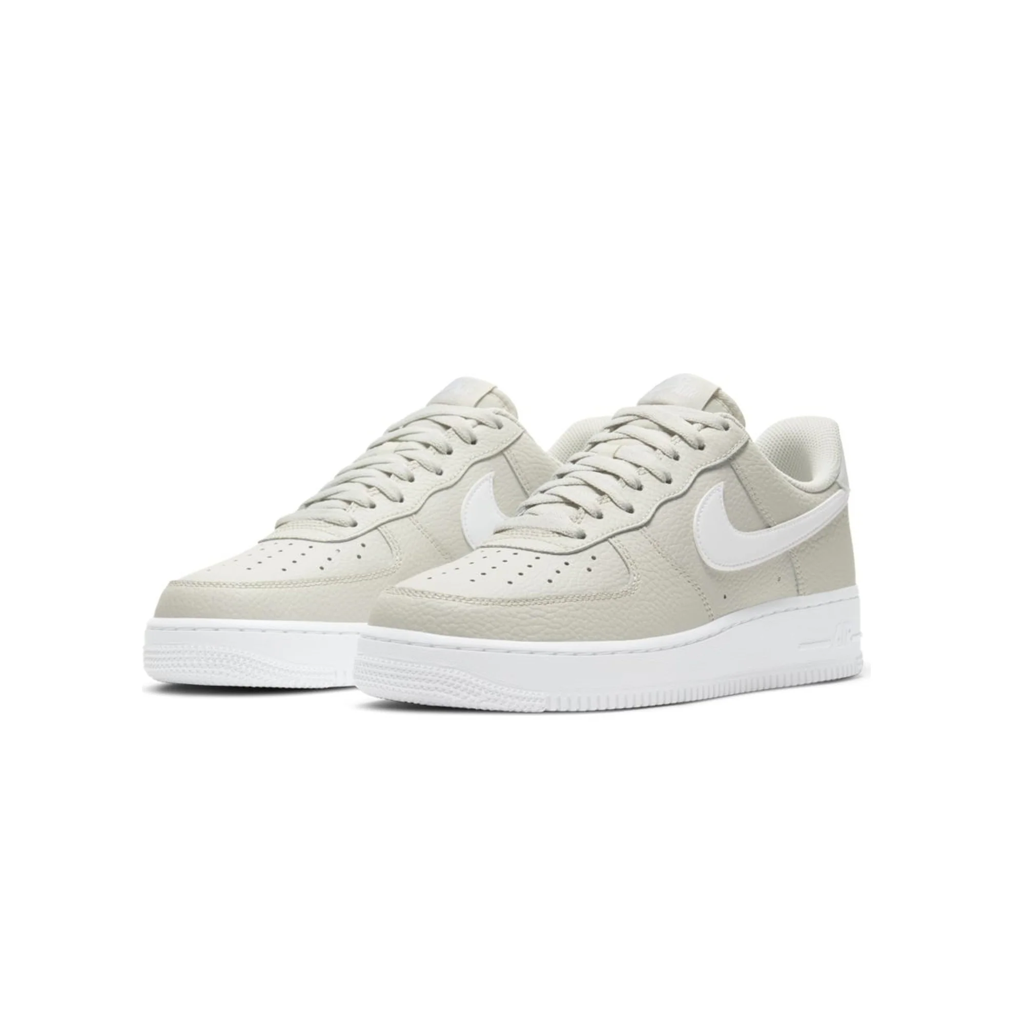 Nike Mens Air Force 1 '07 Shoes 'Light Bone' - Image 2