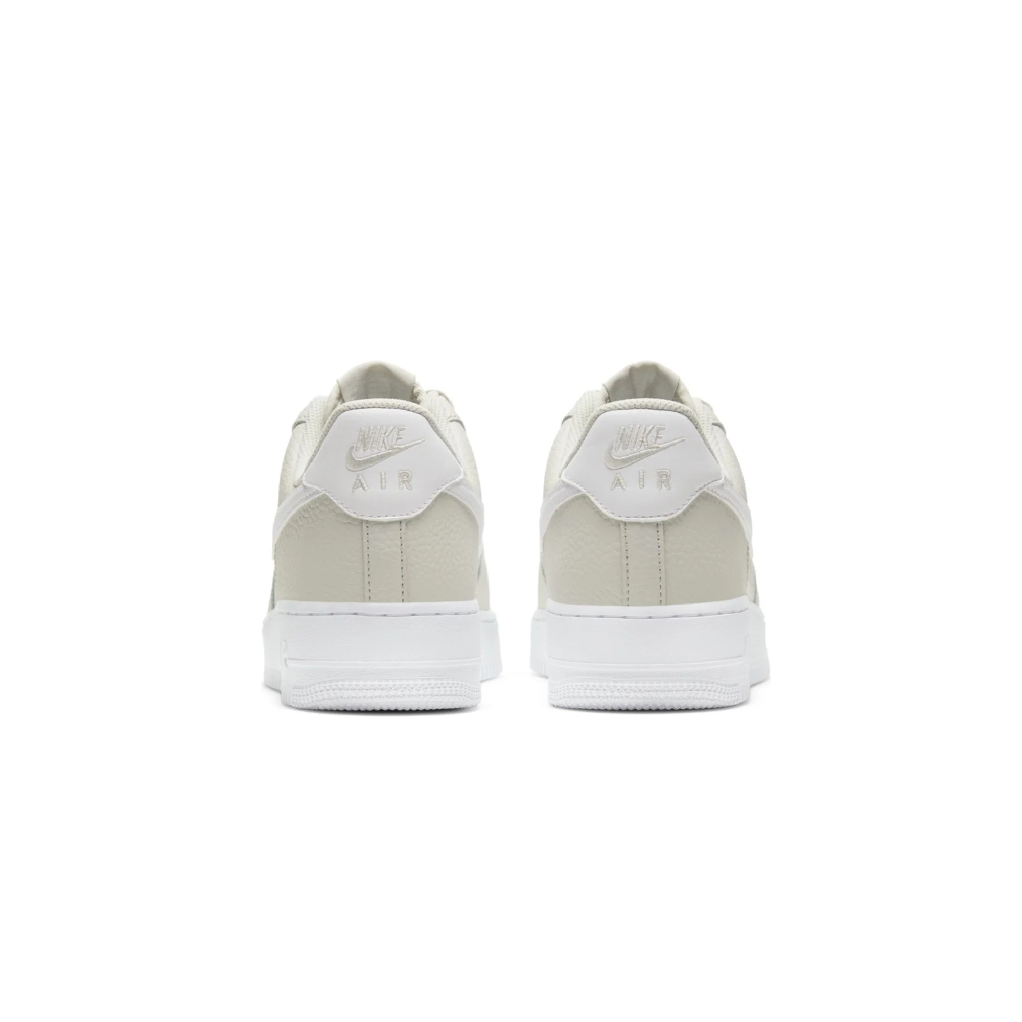 Nike Mens Air Force 1 '07 Shoes 'Light Bone' - Image 3