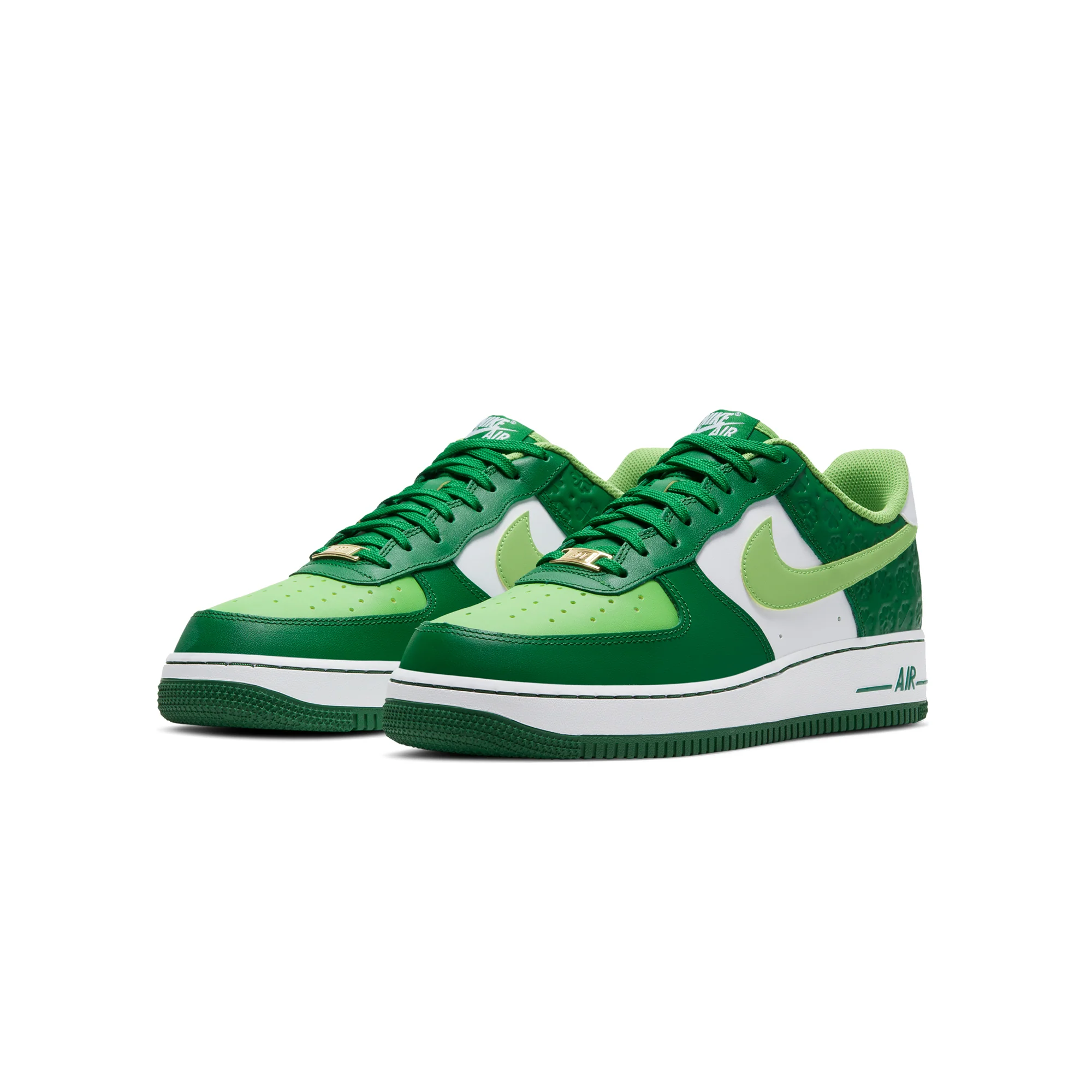 Nike Mens Air Force 1 'Pine Green' '07 Shoes - Image 2