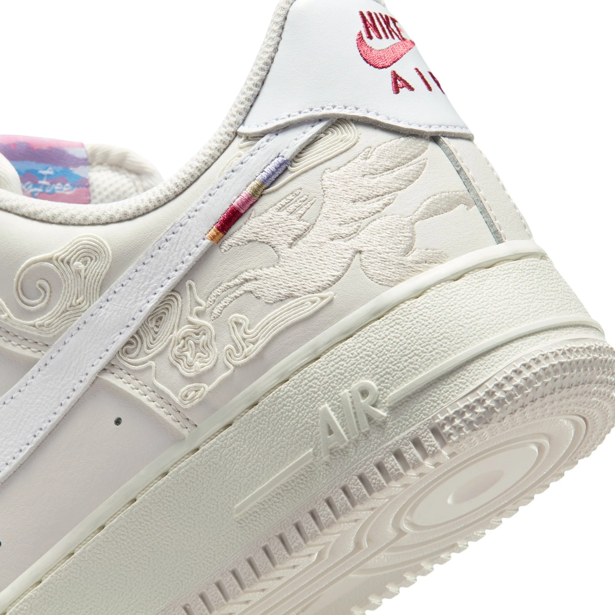 Nike Mens Air Force 1 '07 'Year of the Horse' Shoes - Image 4