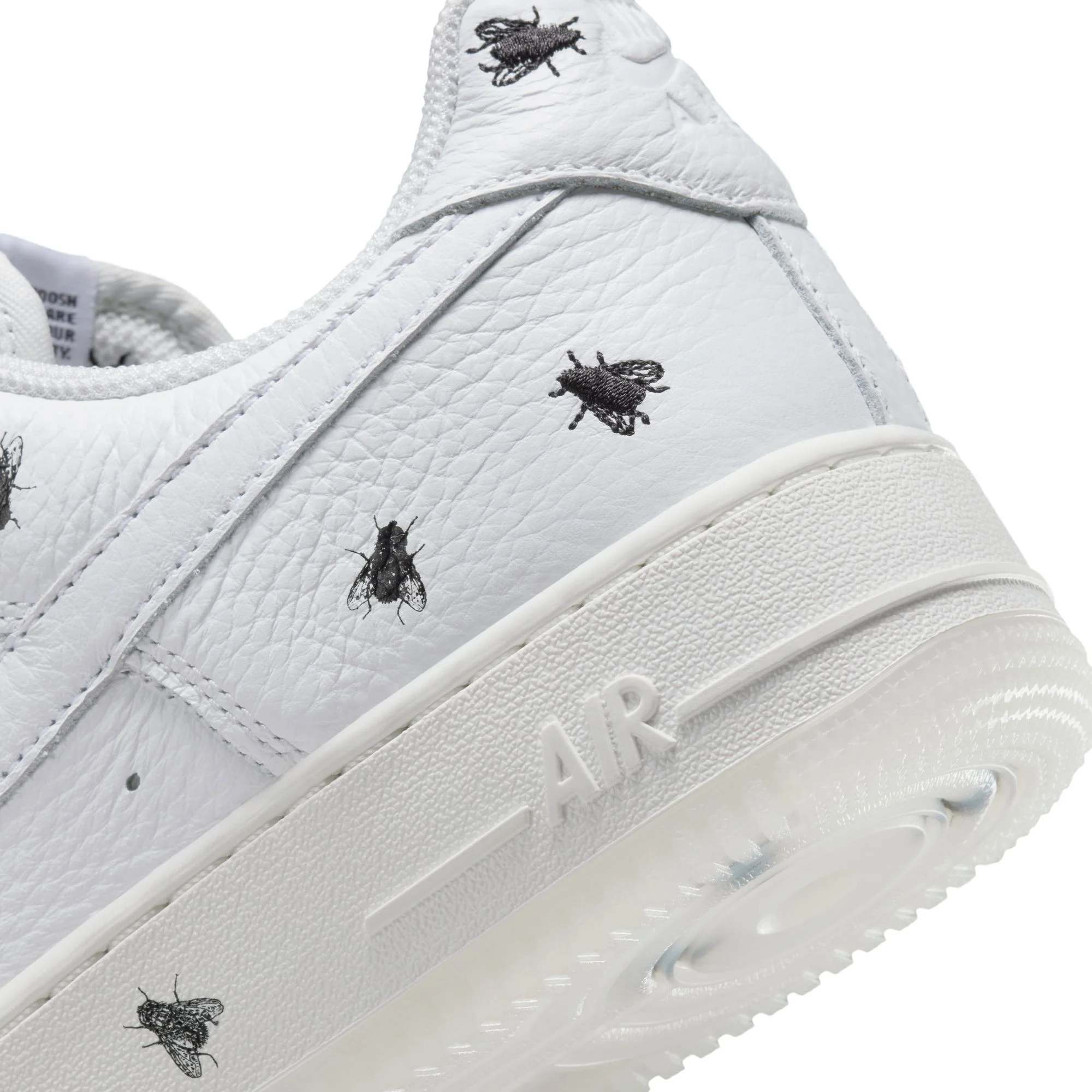 Nike Mens Air Force 1 Retro "Houseflies" Shoes - Image 4