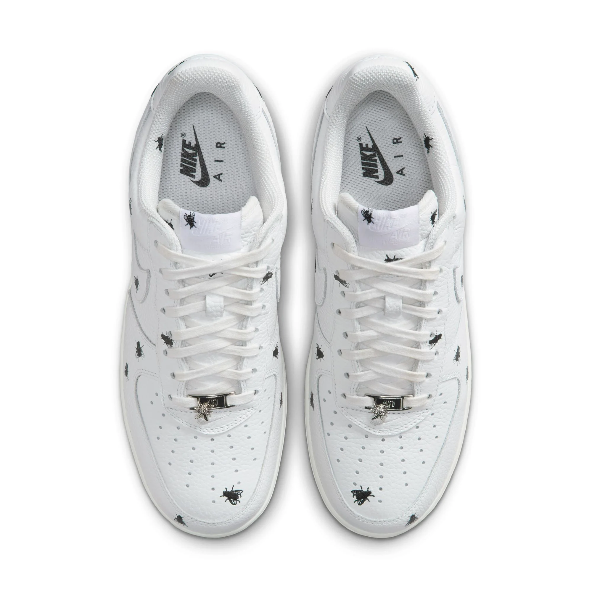 Nike Mens Air Force 1 Retro "Houseflies" Shoes - Image 5