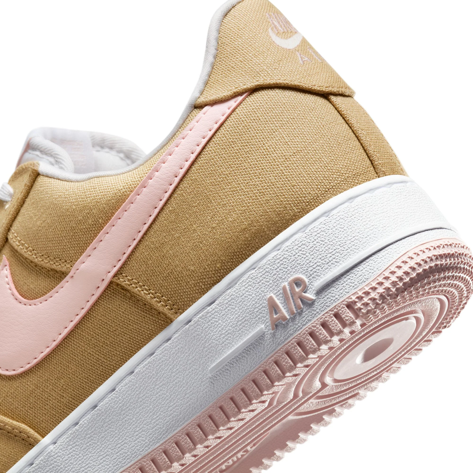 Nike Mens Air Force 1 Low Retro "Linen" Shoes - Image 4