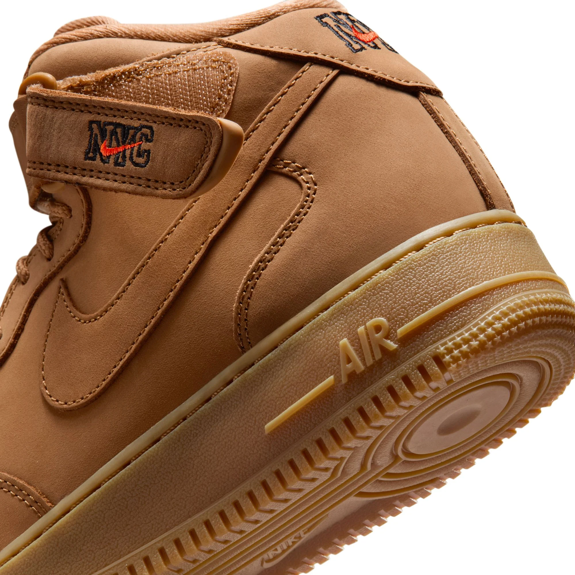 Nike Mens Air Force 1 Mid '07 Premium "NYC" Shoes - Image 4
