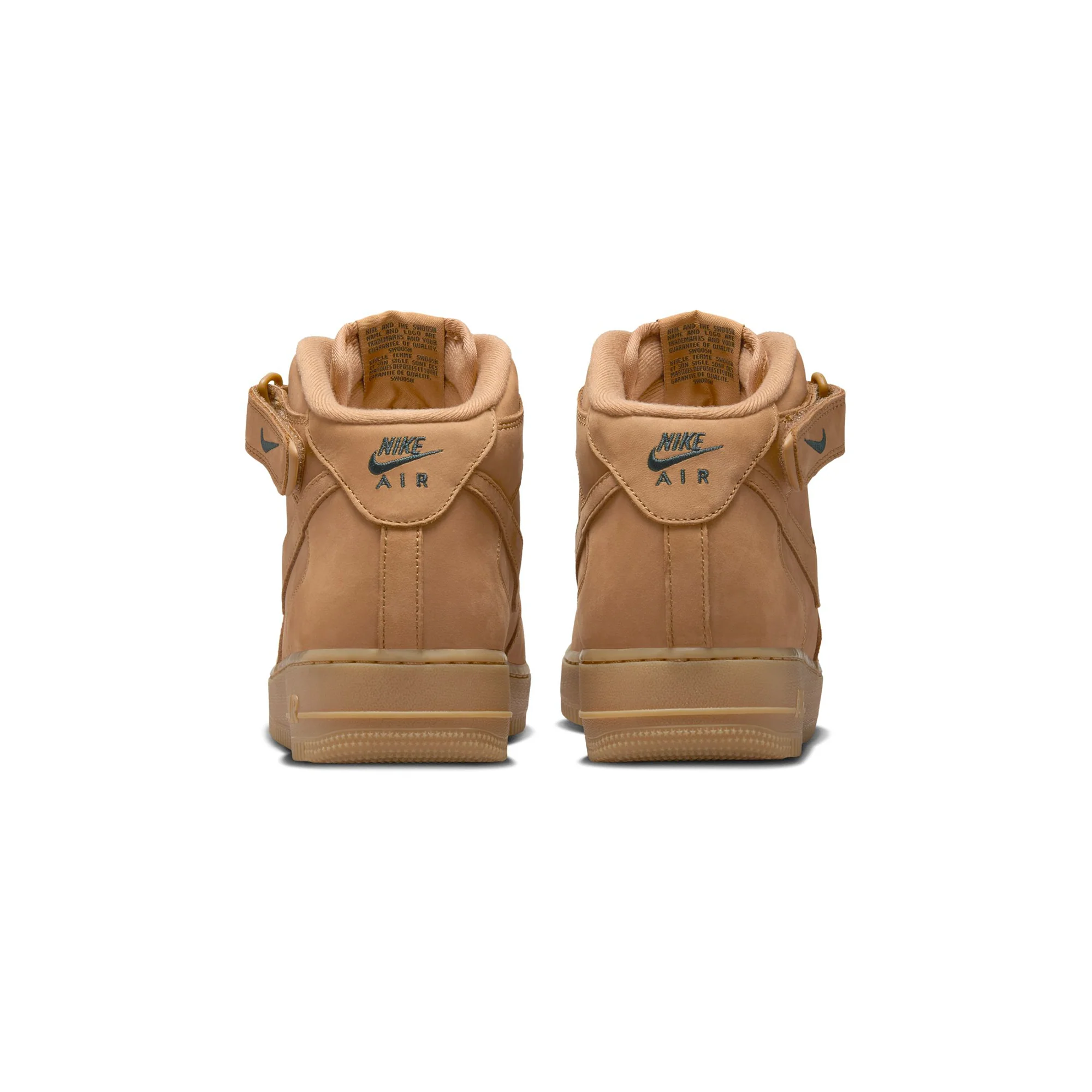 Nike Mens Air Force 1 Mid "Flax" Shoes - Image 3