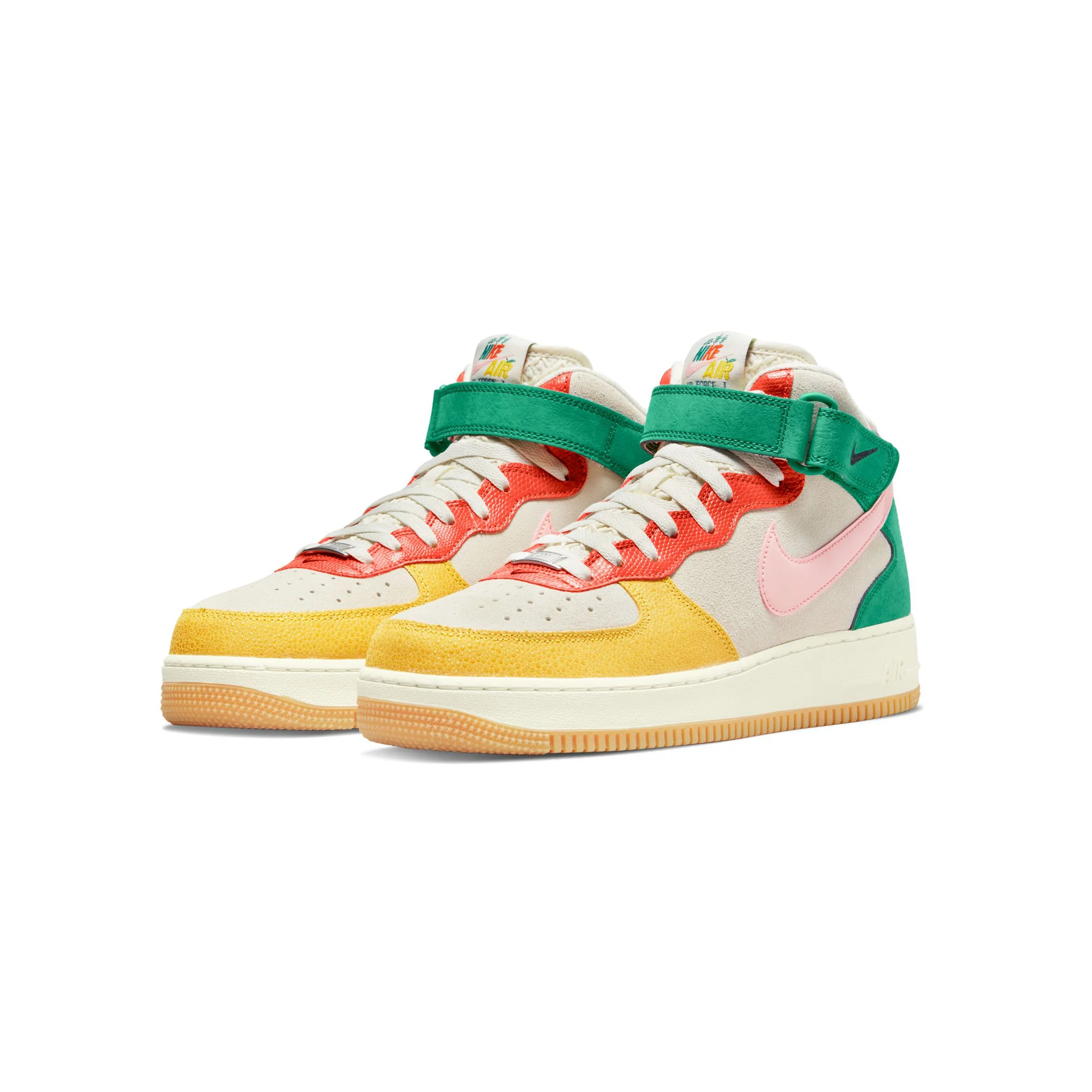Nike Mens Air Force 1 Mid NH Shoes 'Coconut Milk' - Image 2