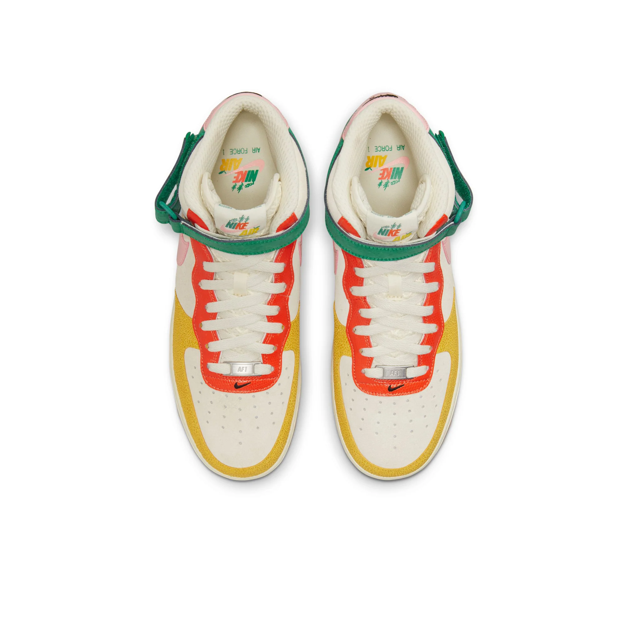 Nike Mens Air Force 1 Mid NH Shoes 'Coconut Milk' - Image 4