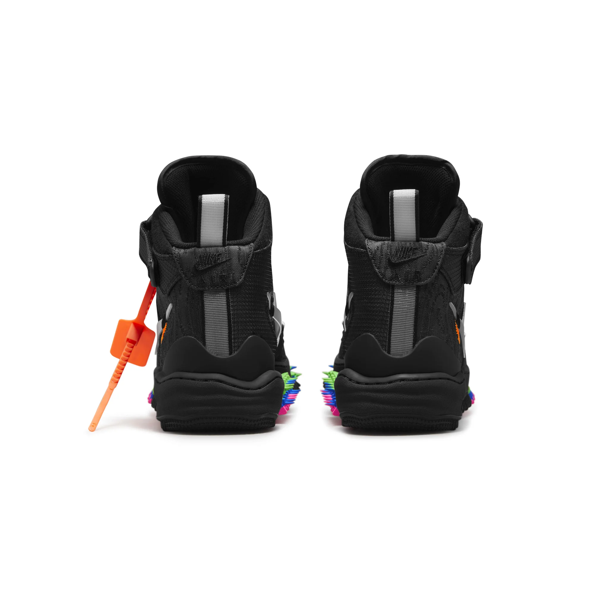 Nike Mens Air Force 1 Mid x Off-White Shoes - Image 3