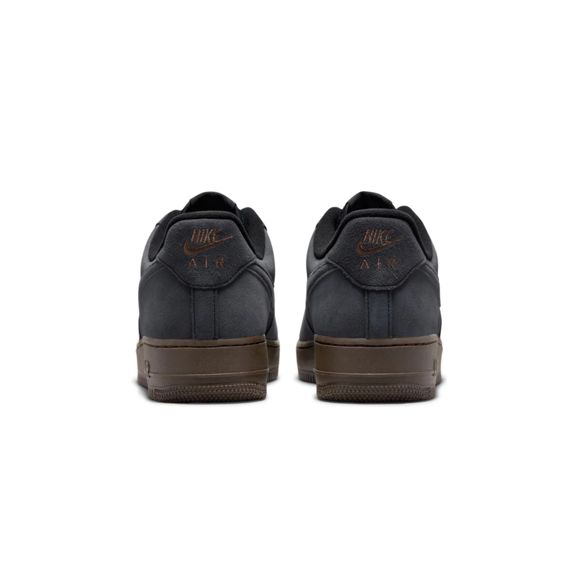 Nike Mens Air Force 1 Shoes 'Off Noir/Dark Chocolate' - Image 3