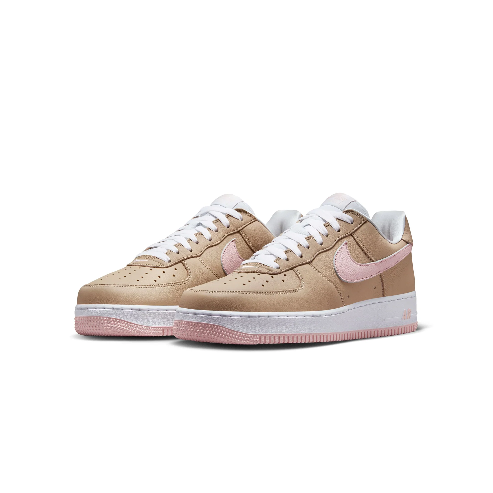 Nike Mens Air Force 1 Low Retro "Linen" Shoes - Image 2