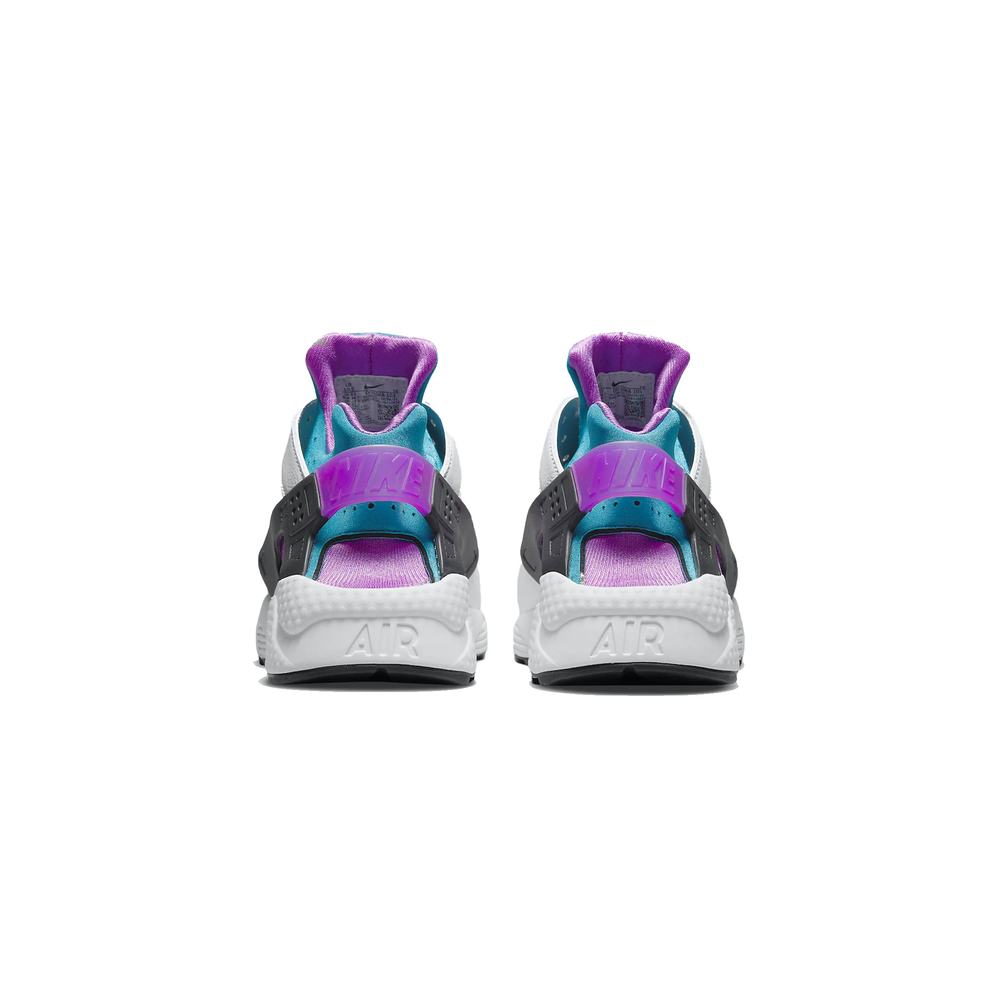 Nike Mens Air Huarache Shoes 'White/Aquatone' - Image 3