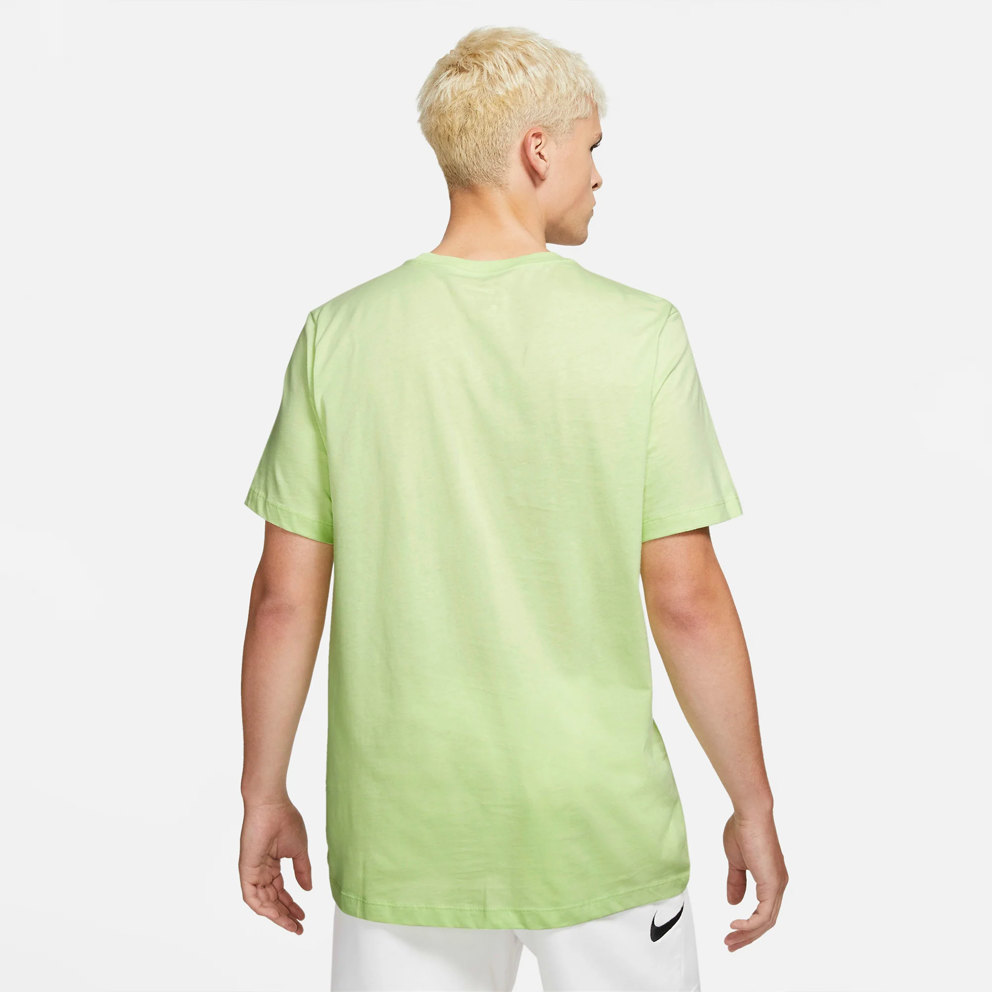 Nike Mens Sportswear 'Liquid Lime' T-Shirt - Image 3