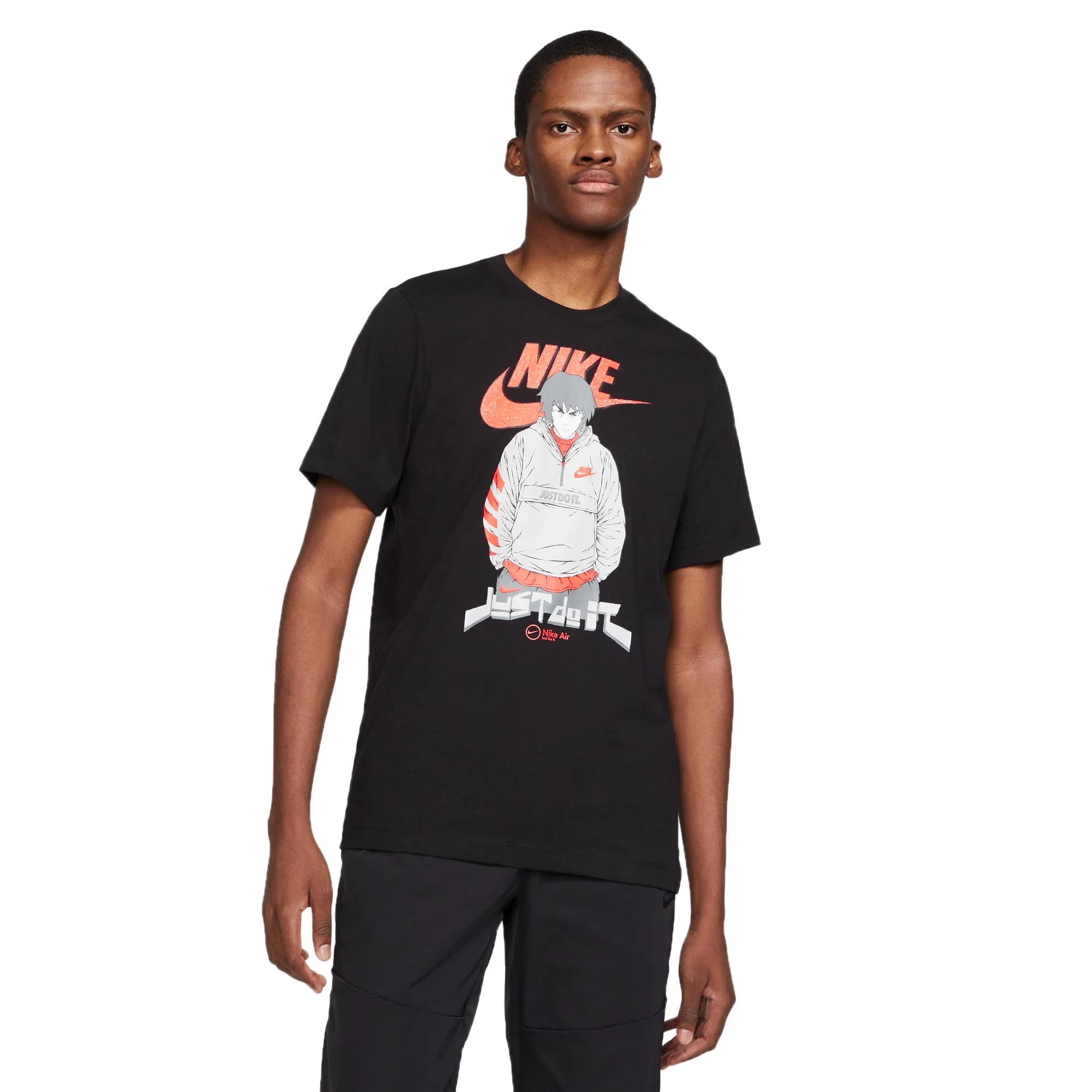 Nike Mens Sportswear Black T-Shirt - Image 2