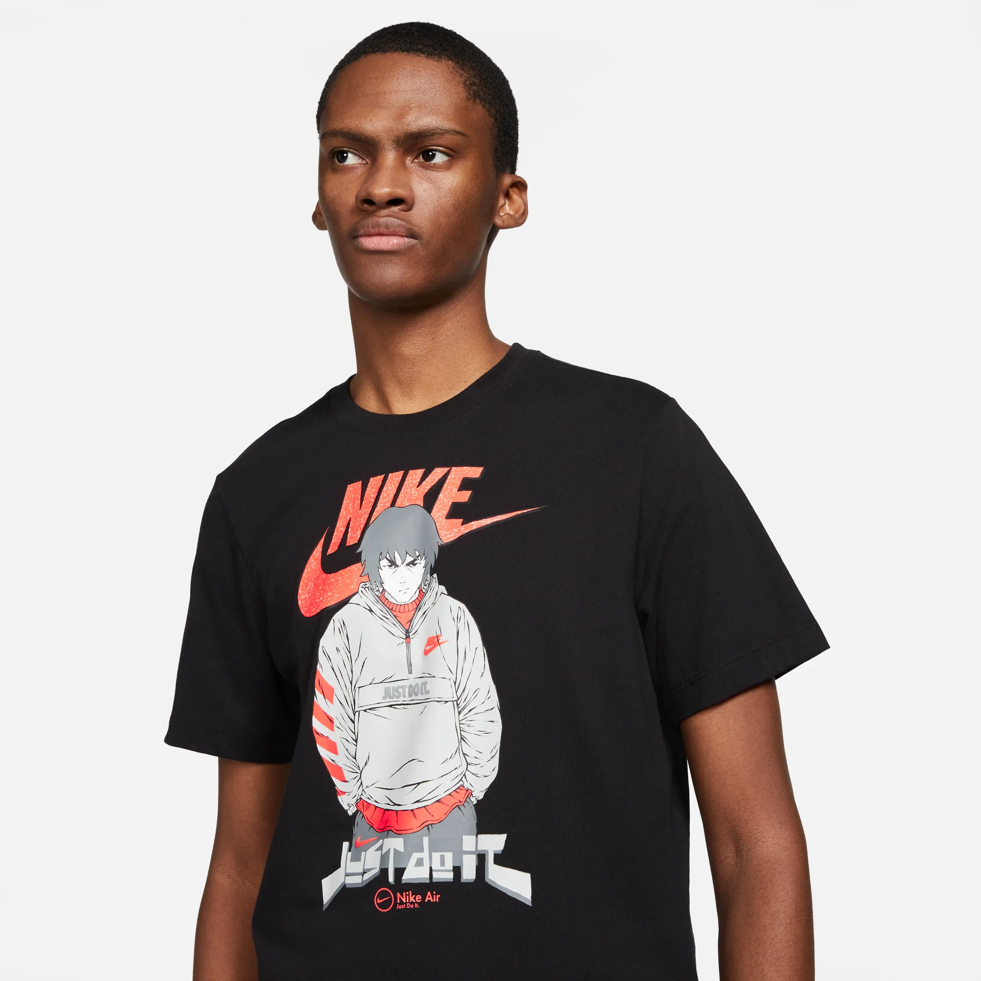 Nike Mens Sportswear Black T-Shirt - Image 4