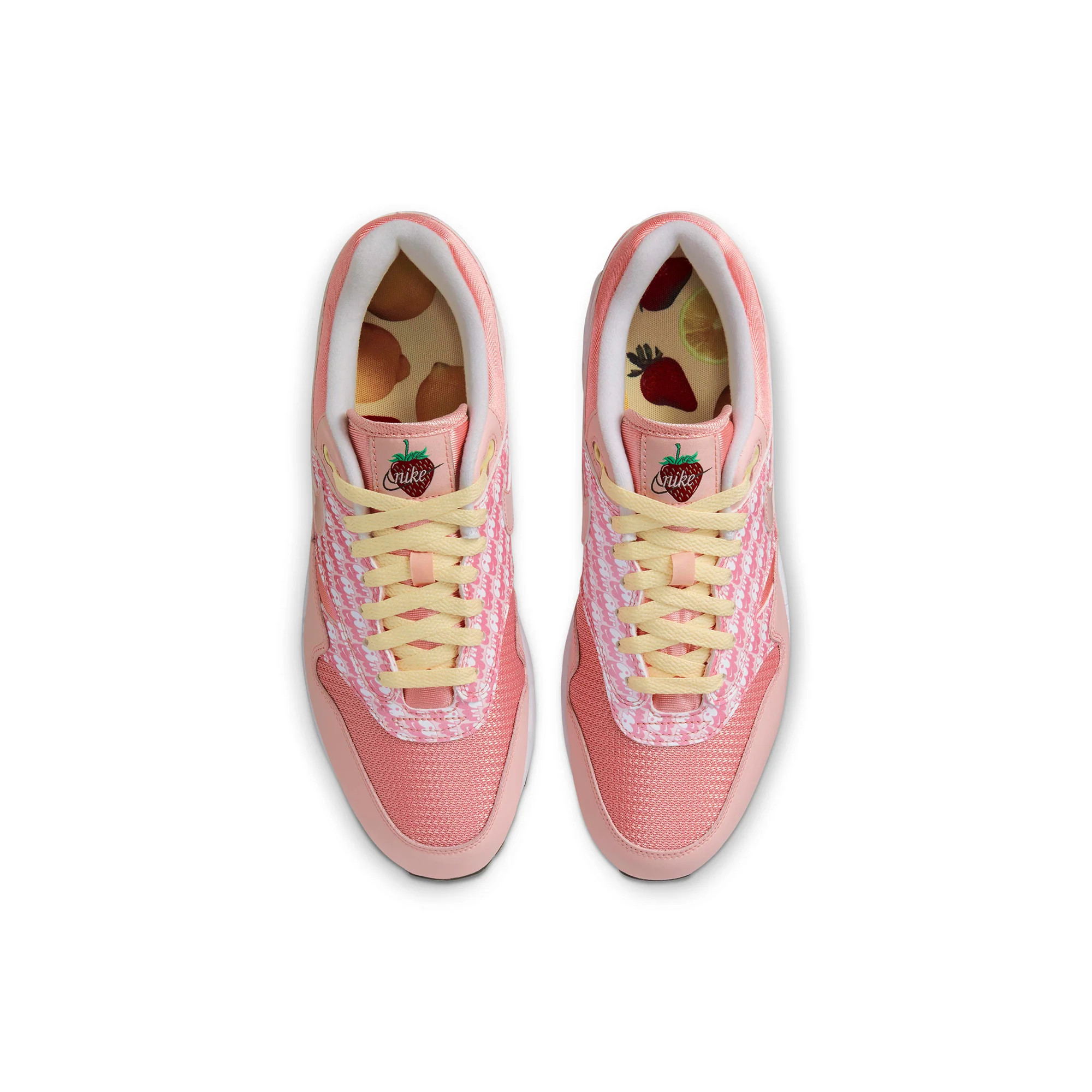 Nike Men Air Max 1 Premium 'Strawberry Lemonade' Shoes - Image 2