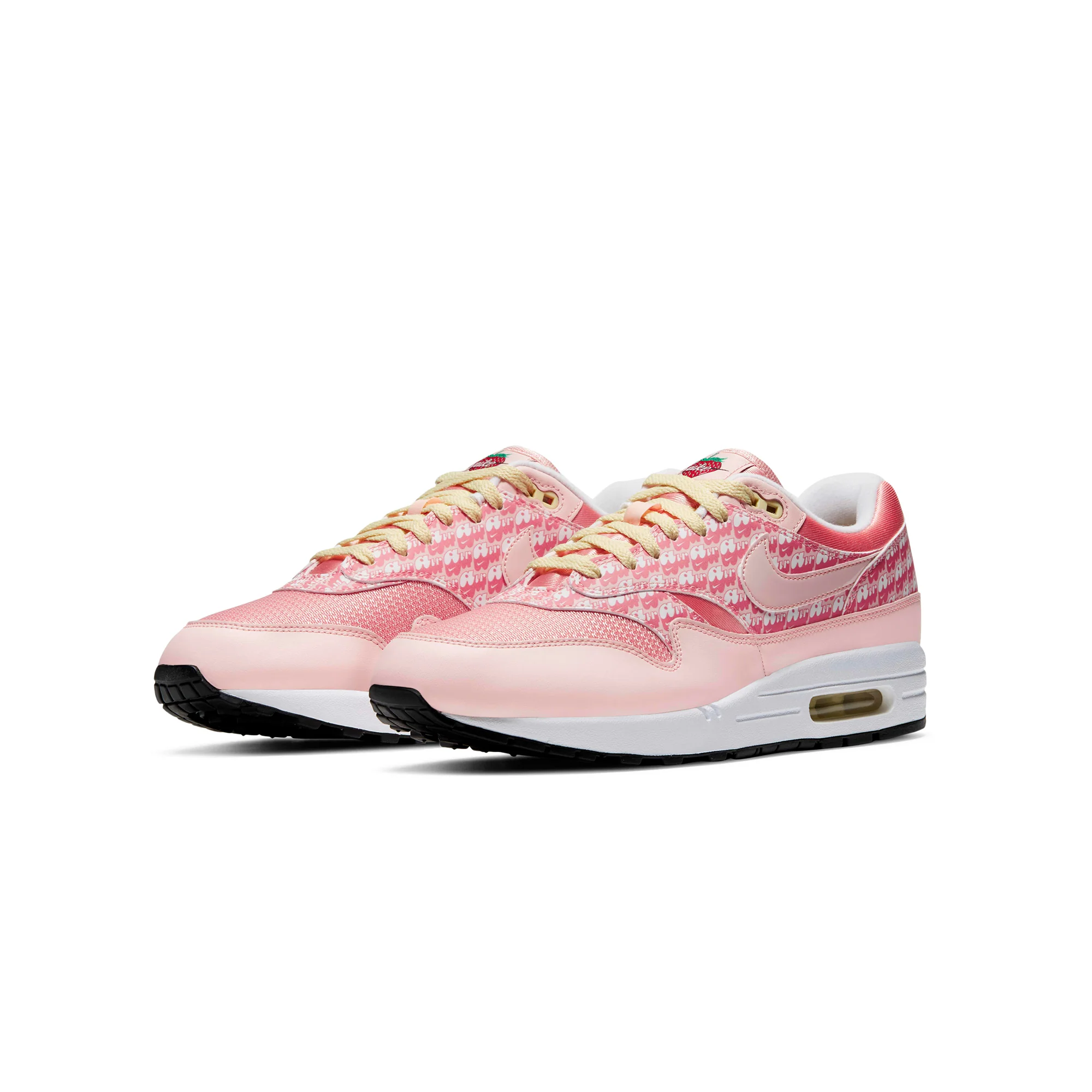 Nike Men Air Max 1 Premium 'Strawberry Lemonade' Shoes - Image 3