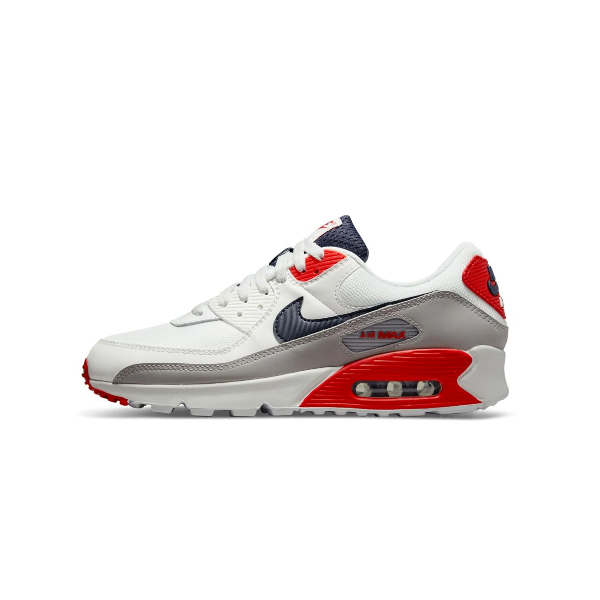 Nike Mens Air Max 90 Shoes 'Summit White/Thunder Blue'