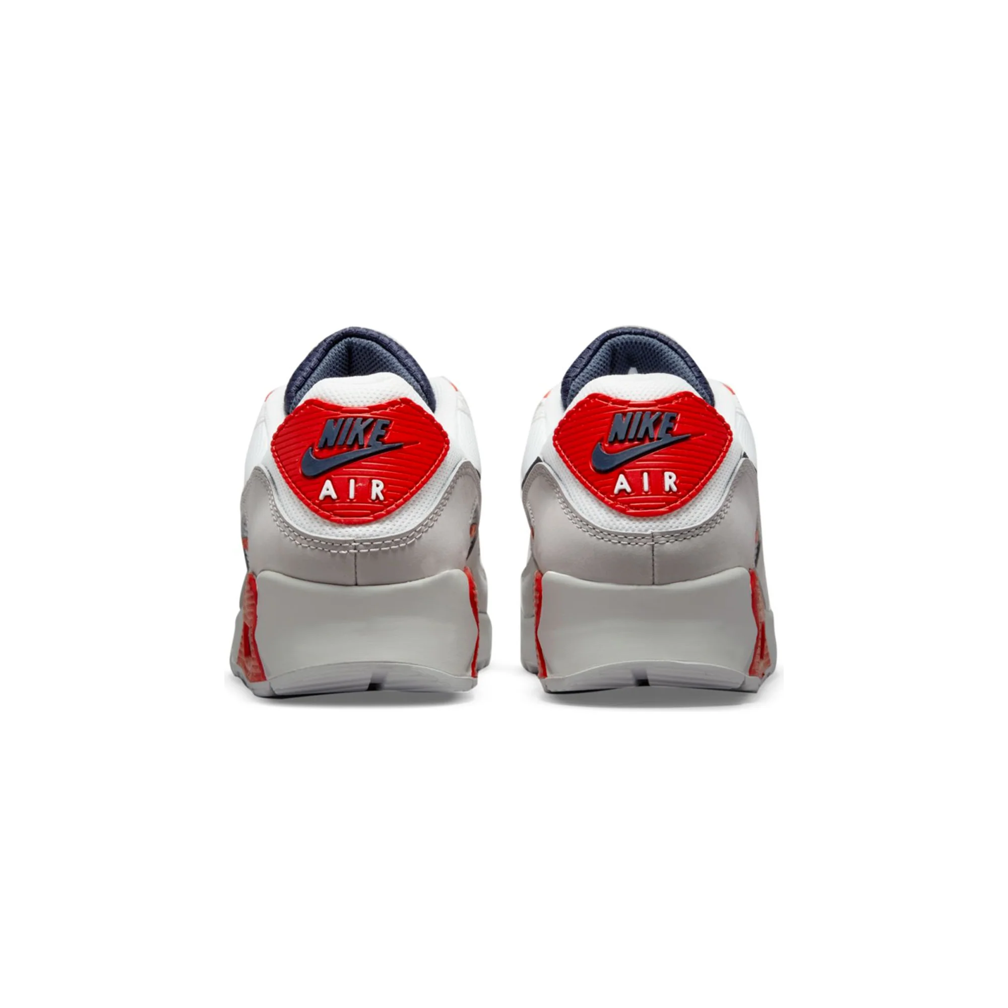 Nike Mens Air Max 90 Shoes 'Summit White/Thunder Blue' - Image 3