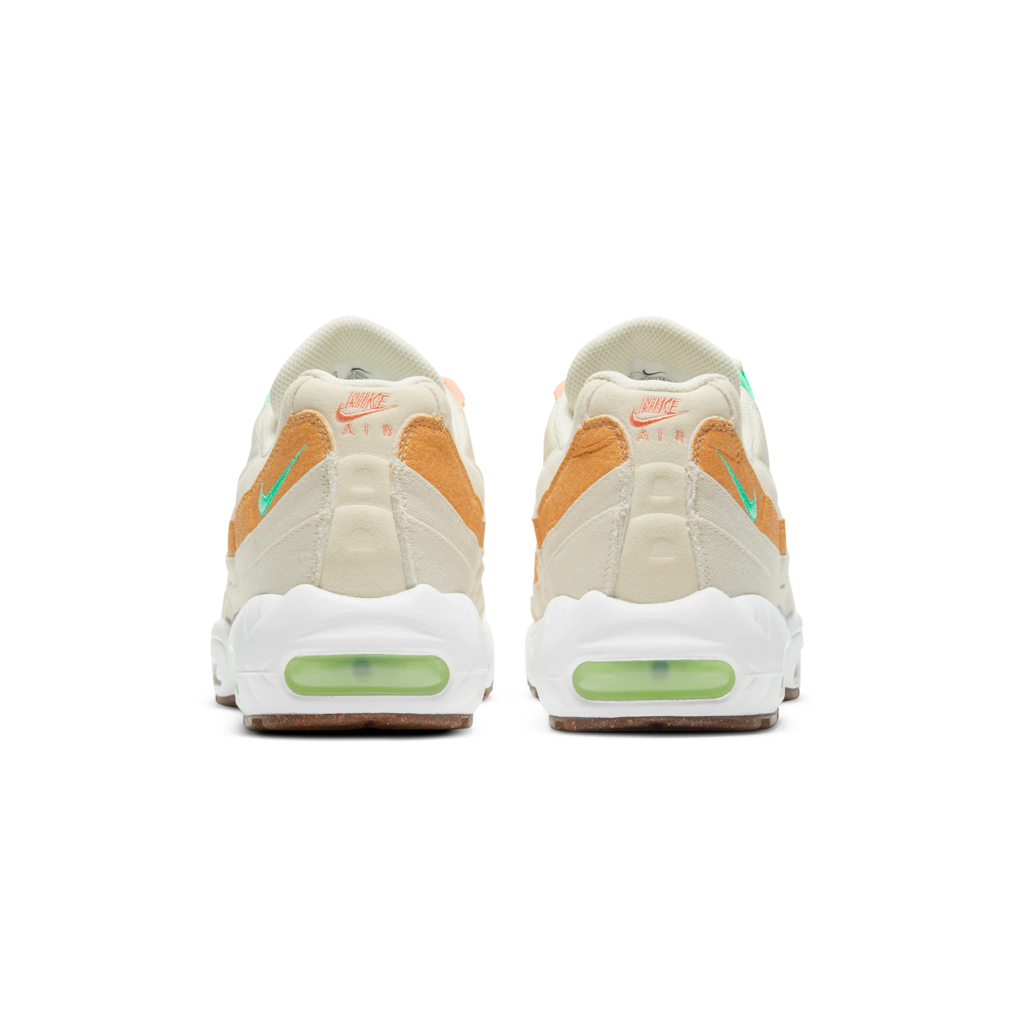 Nike Mens Air Max 95 NRG 'Coconut Milk/Green Glow' - Image 3