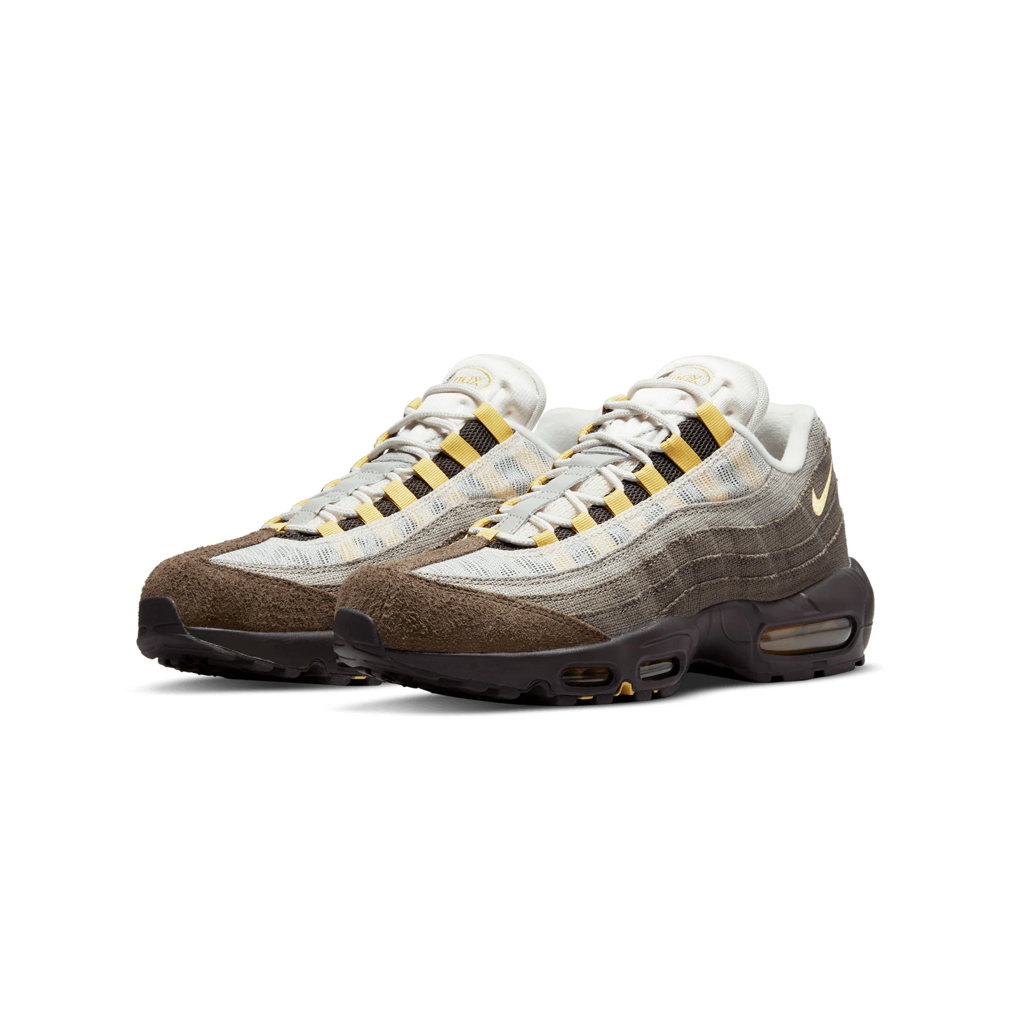 Nike Mens Air Max 95 Shoes 'Ironstone/Celery' - Image 2