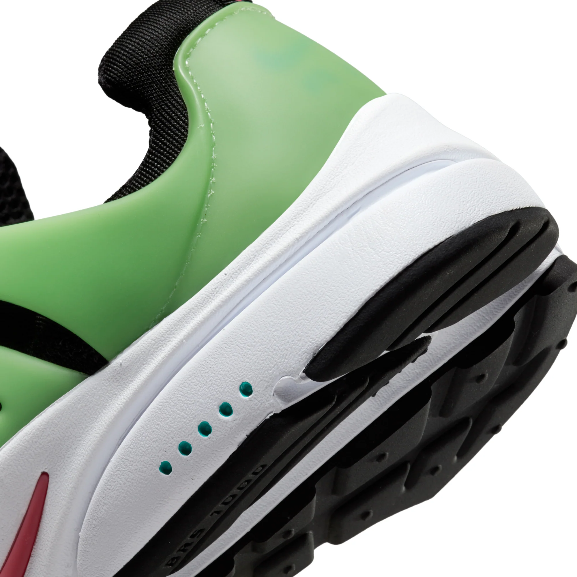 Nike Mens Air Presto Shoes 'Black Green Strike' - Image 4