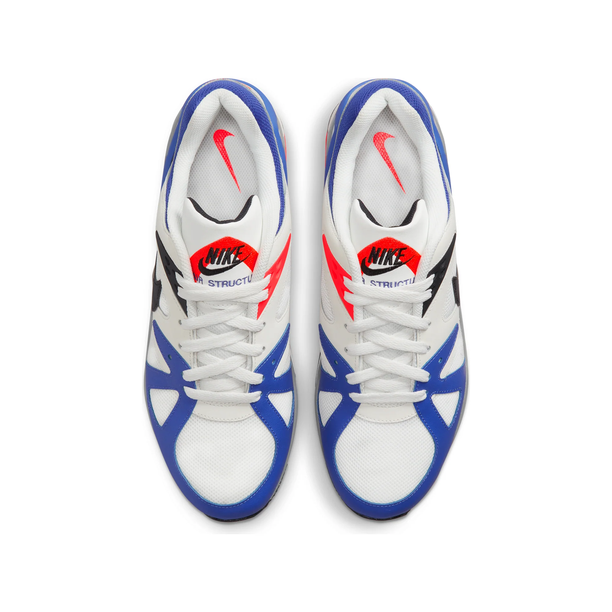 Nike Mens Air Structure Shoes 'MTLC Summit White' - Image 4