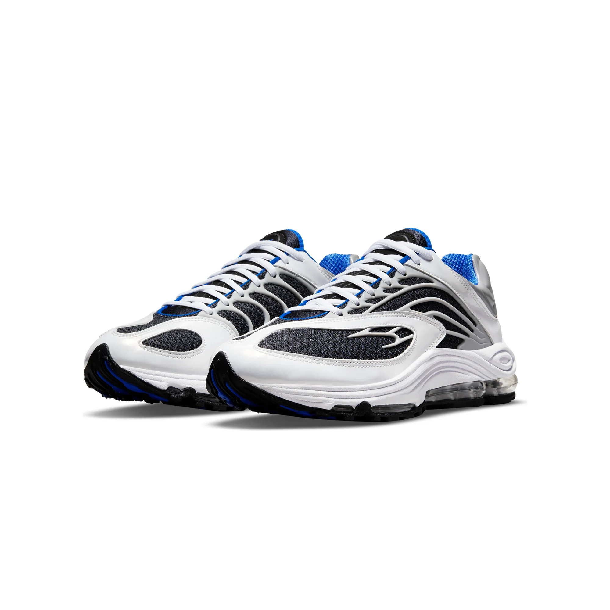 Nike Mens Air Tuned Max Shoes 'Black/Racer Blue' - Image 2