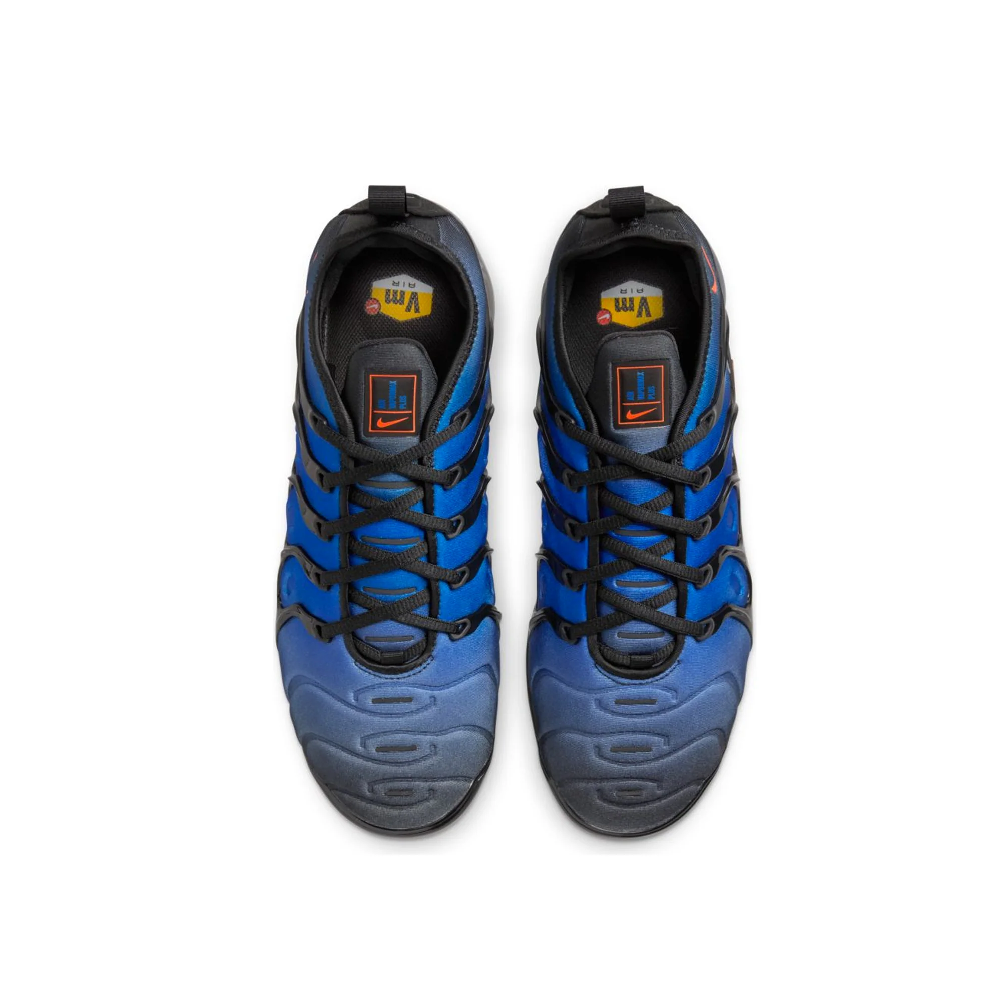 Nike Mens Air Vapormax Plus 'Black/Bright Crimson' - Image 4