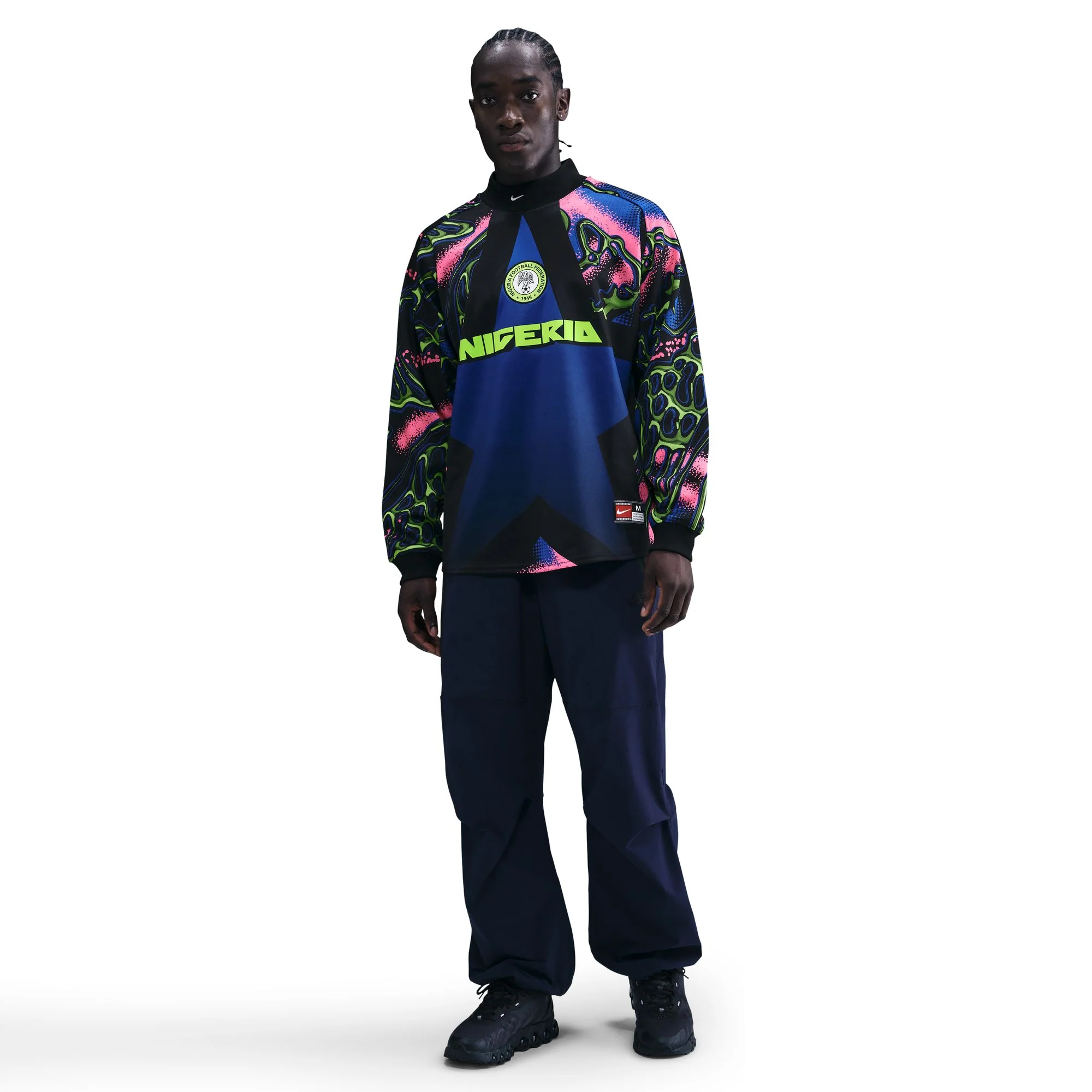 Nike Mens AU Goalkeeper Nigeria Jersey - Image 2