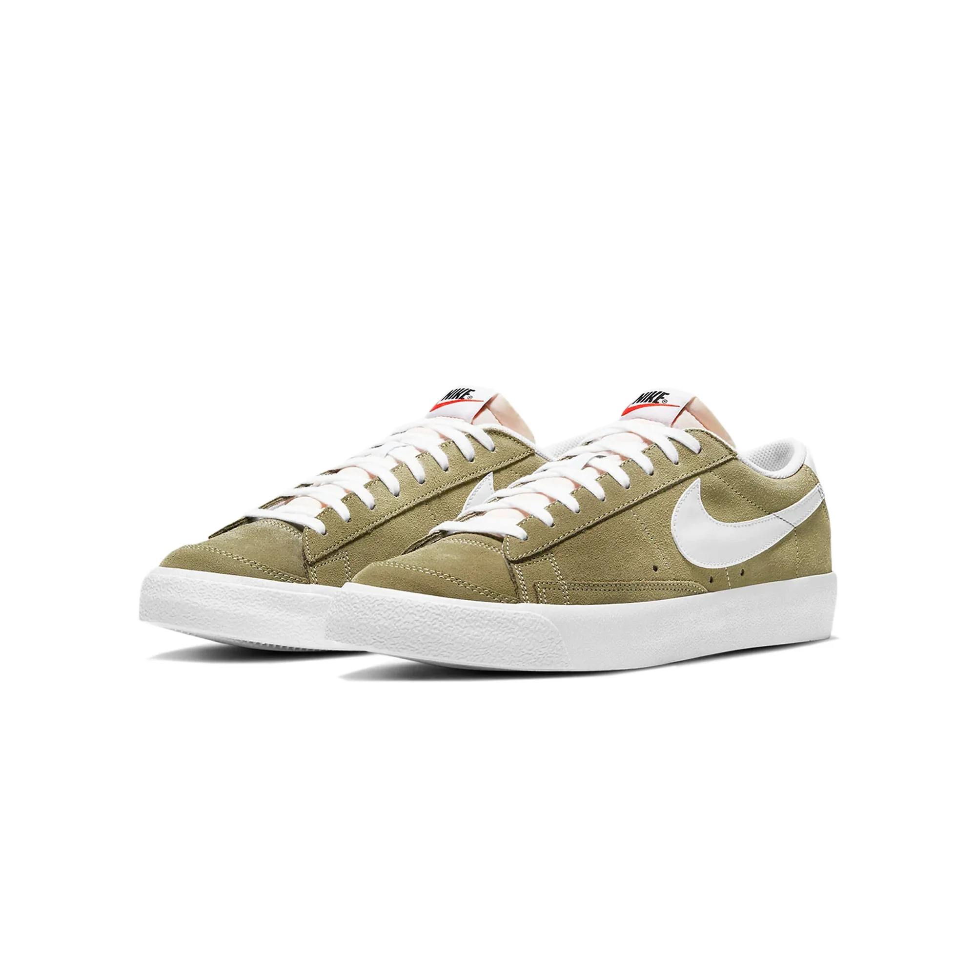 Nike Mens Blazer Low '77 'Medium Khaki' Shoes - Image 2