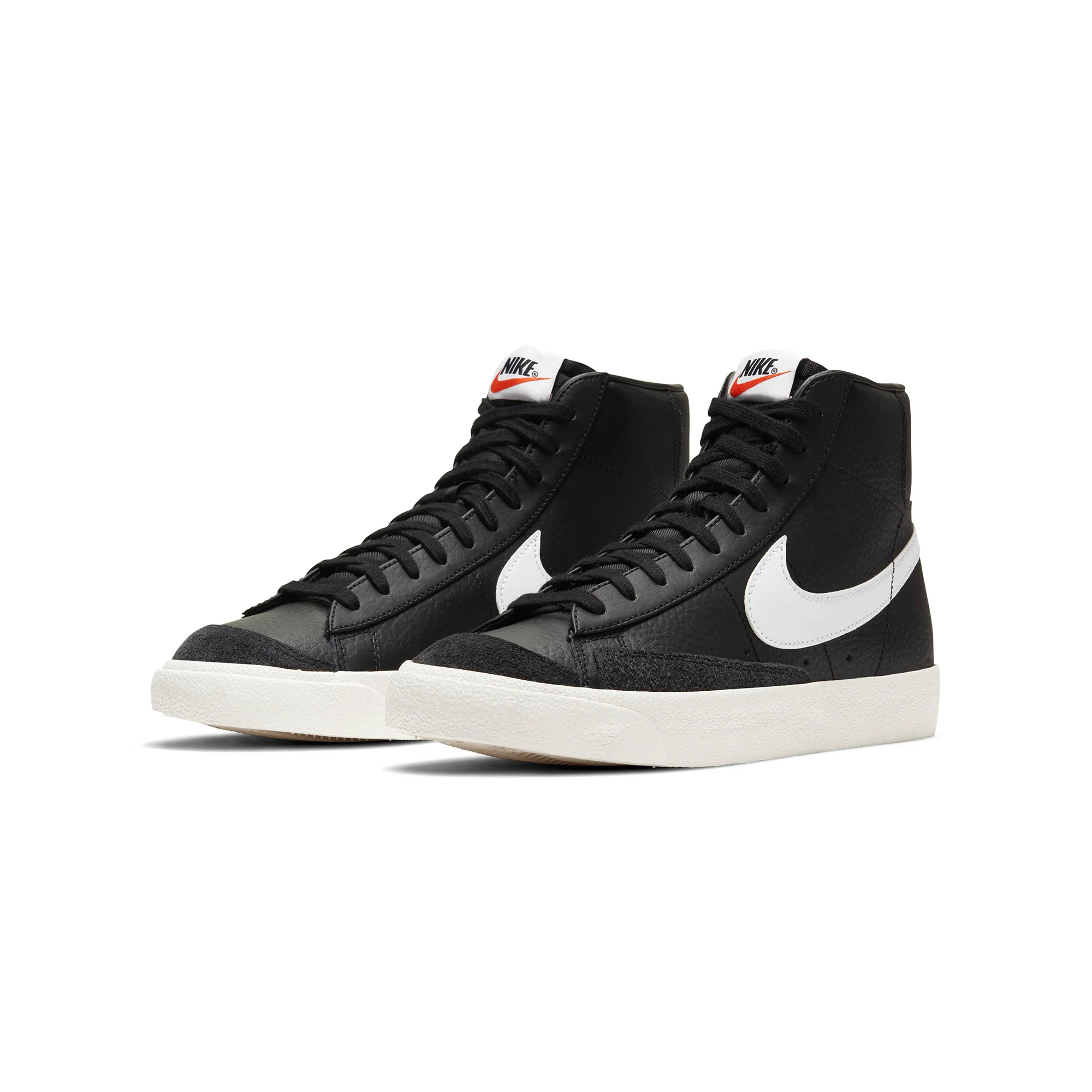 Nike Mens Blazer Mid '77 Vintage 'Black' Shoe - Image 2