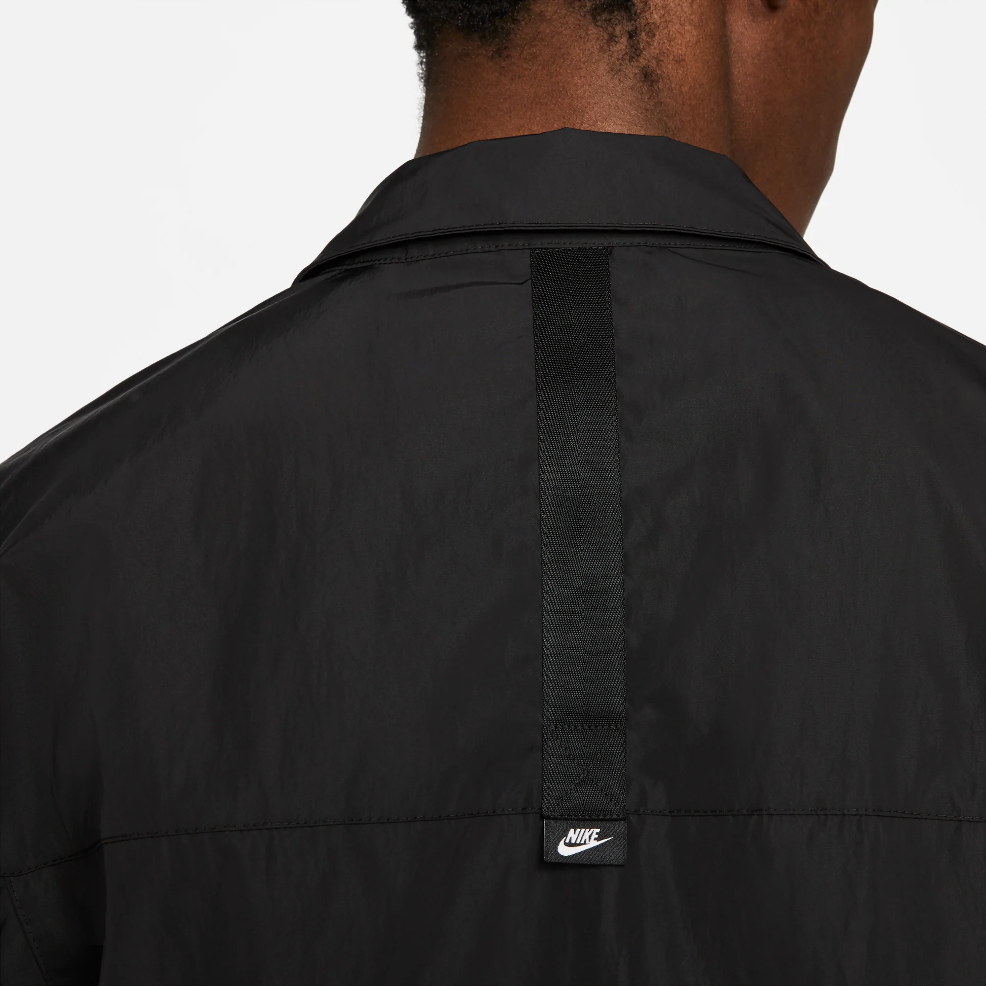 Nike Mens Sportswear Black Bomber Jacket - Image 4